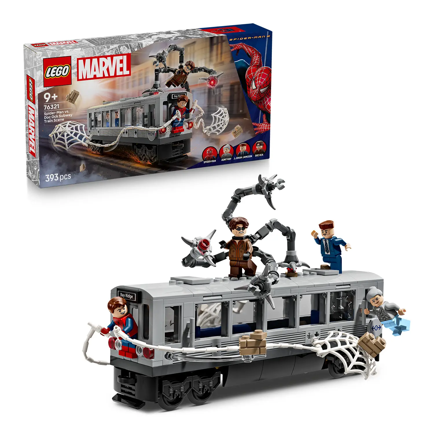 Lego Super Heroes Marvel Spider-man Contro Doc Ock: Duello sul Treno 76321 - lego