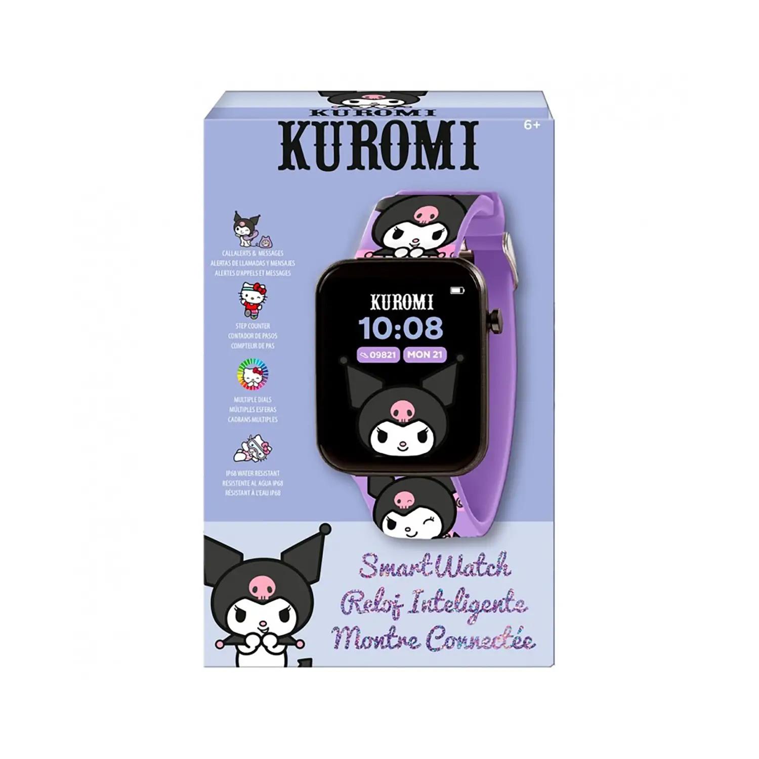 Smartwatch Bambini Kuromi con APP – Notifiche, Fitness, Giochi - giochi elettronici