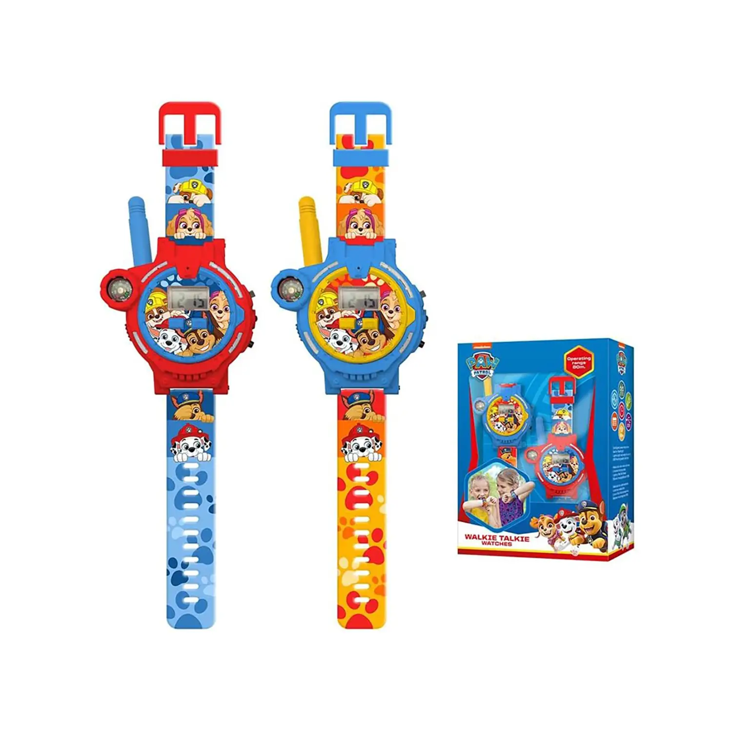 Orologi Walkie Talkie Paw Patrol per Bambini – Set 2 Pezzi - giochi elettronici