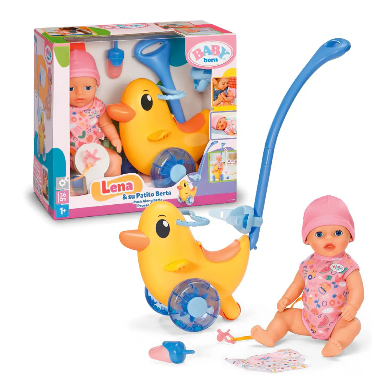 Baby Born Lena Con Papera Berta 36 cm - collezionabili bambina