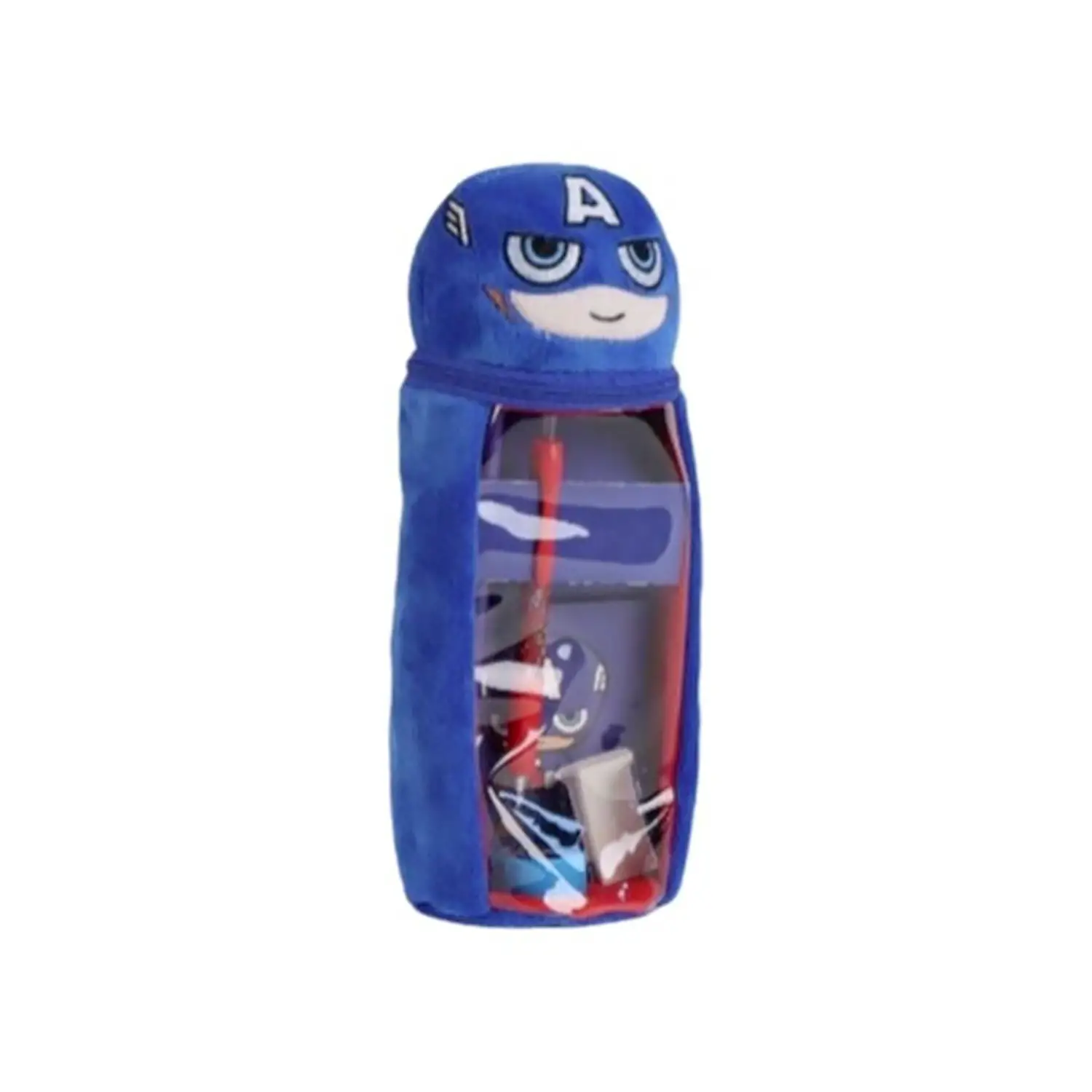 Astuccio Portatutto Peluche Avengers Capitan America - cancelleria