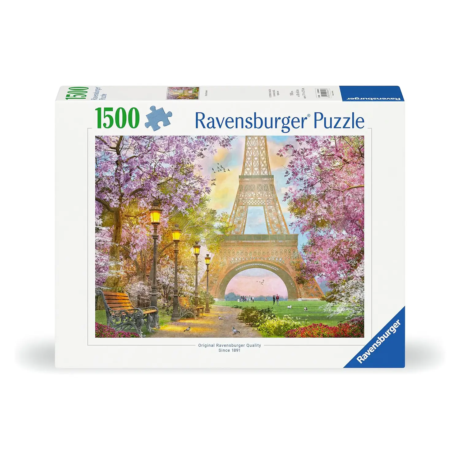 Puzzle 1500 Pezzi Amore A Parigi New - Puzzle in cartone