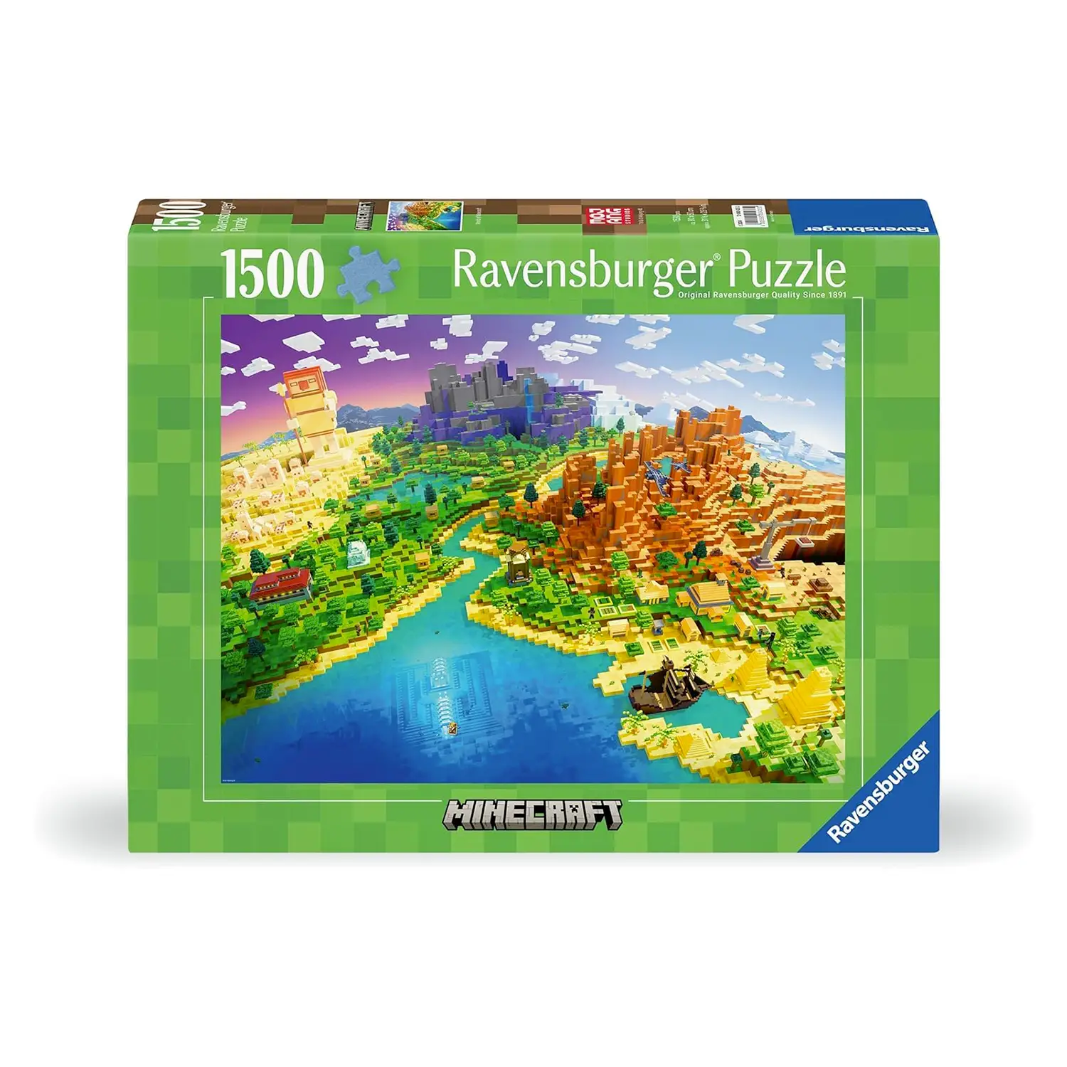 Puzzle 1500 Minecraft New - Puzzle in cartone