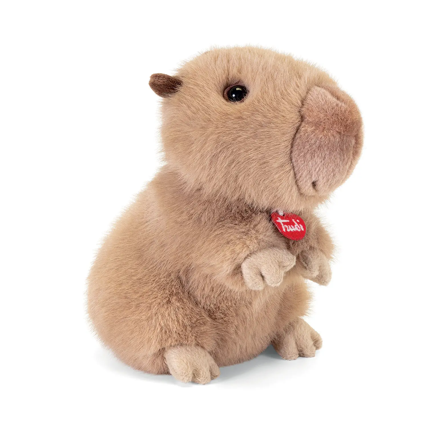 Trudi Capibara Furio S – Peluche Morbido Animale Esotico 14x20x18 cm - peluches 0/36 mesi