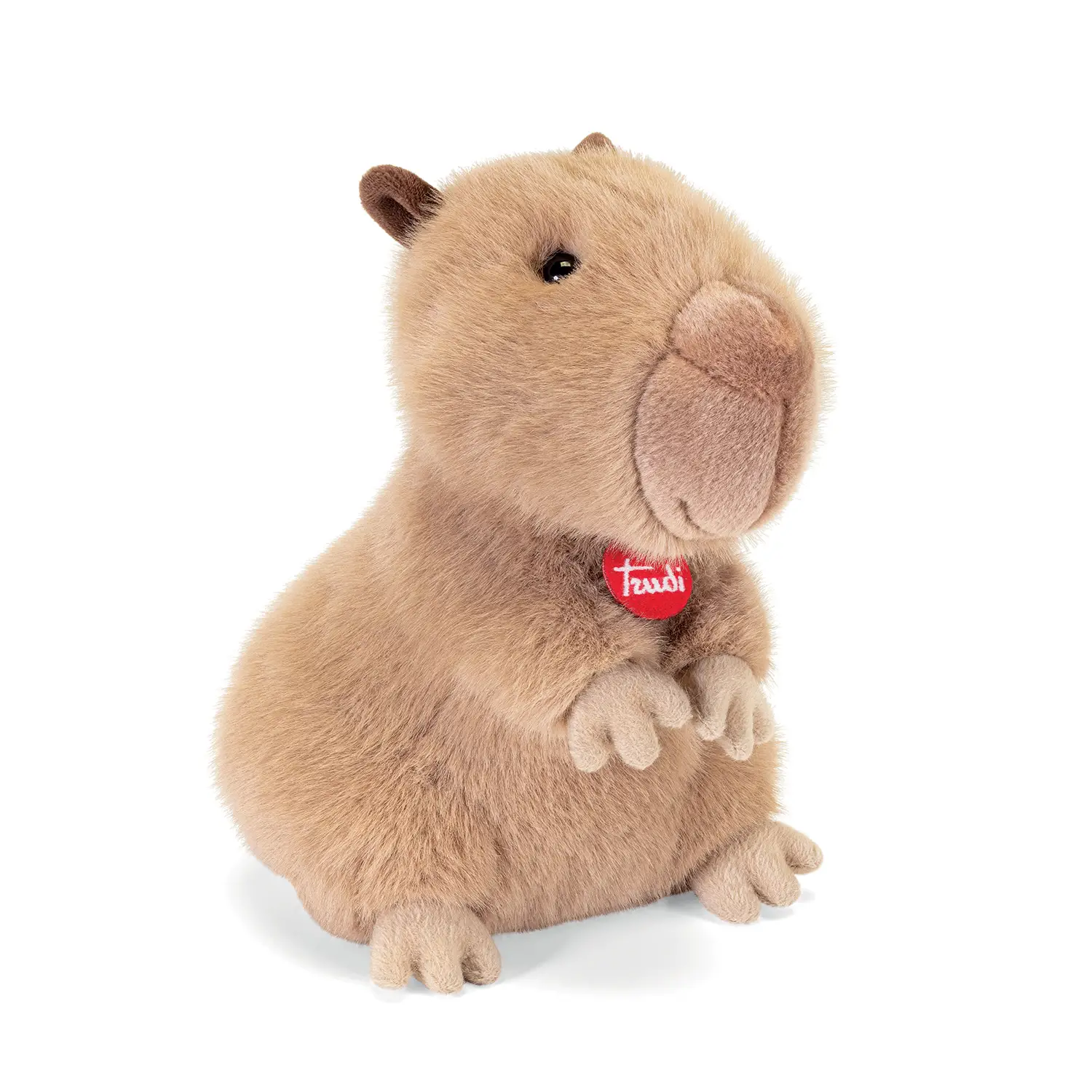 Trudi Capibara Furio M – Peluche Morbido Animale Esotico 19x27x21 cm - peluches 0/36 mesi