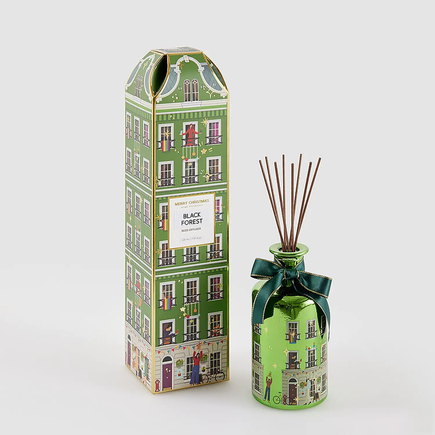 Profumatore Natalizio Rue De Rivoli 200ml Black Forest - addobbi casa