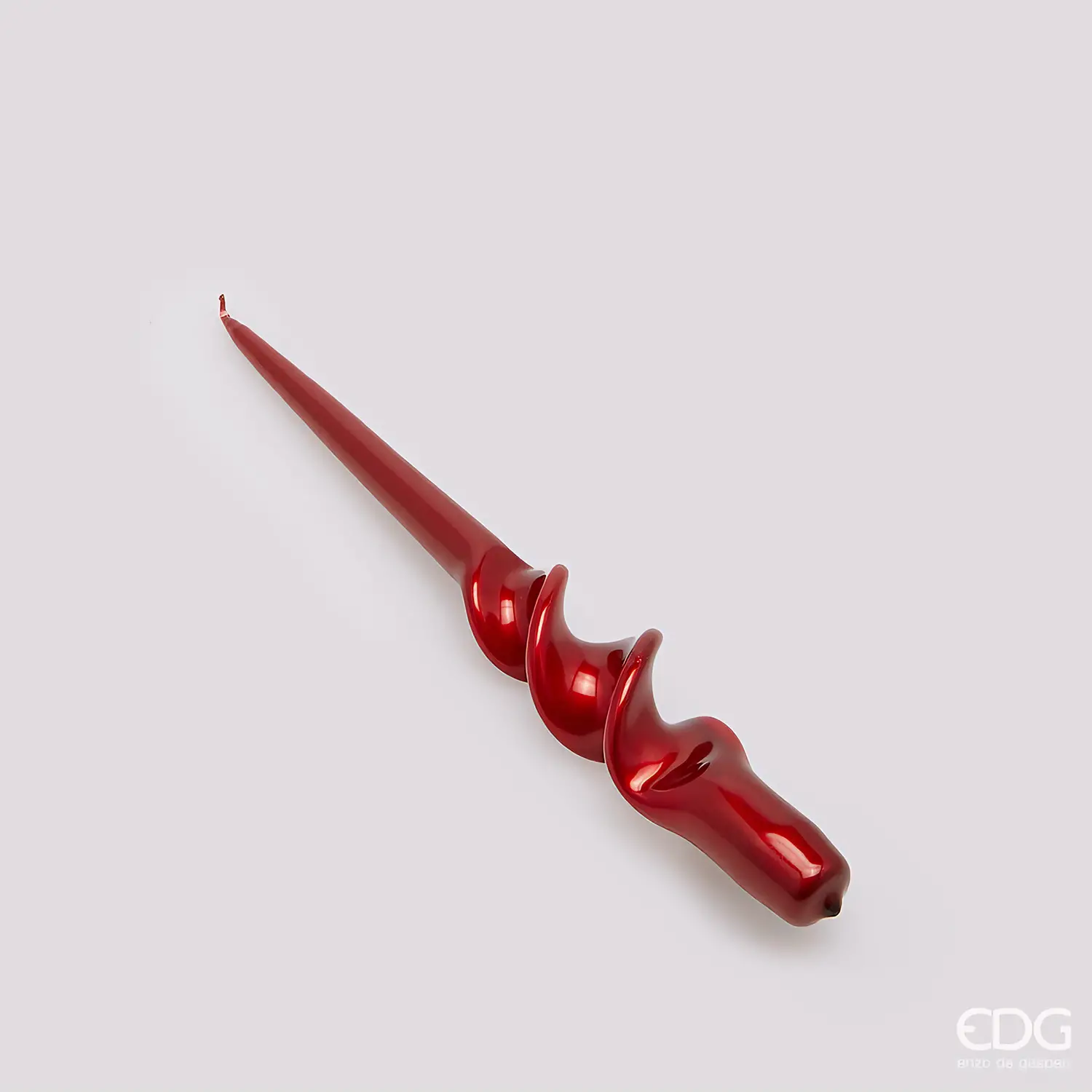 Natale Candela Twist 290x22 Delux Red - addobbi casa