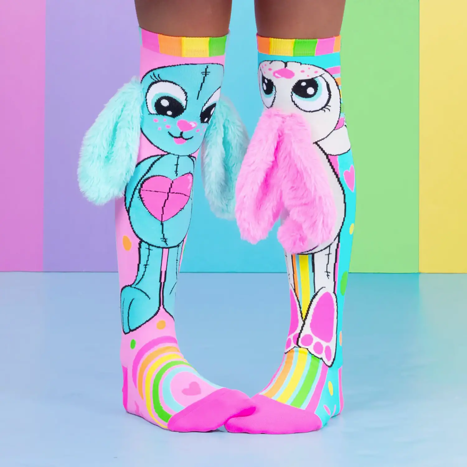 Calze Rainbow Bunny Taglia Unica - biancheria casa