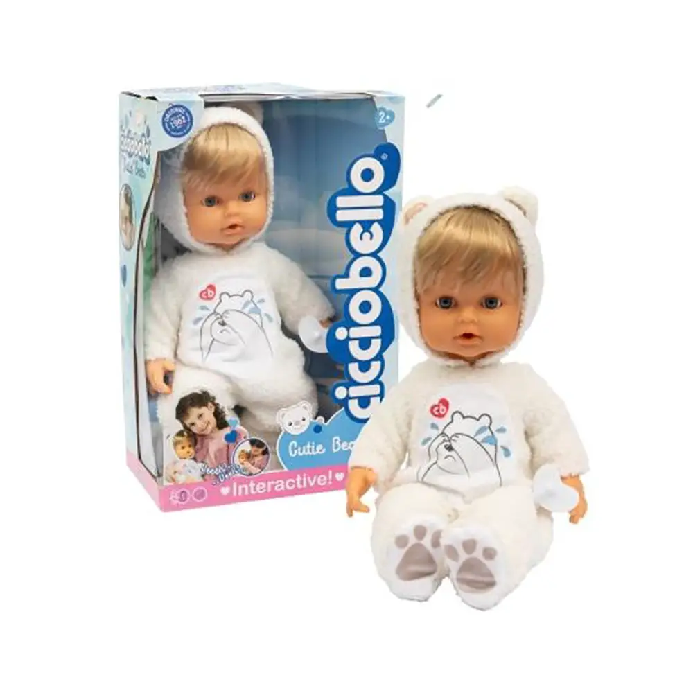 Cicciobello Cutie Bear - Bambolotto Interattivo - Bambole e accessori