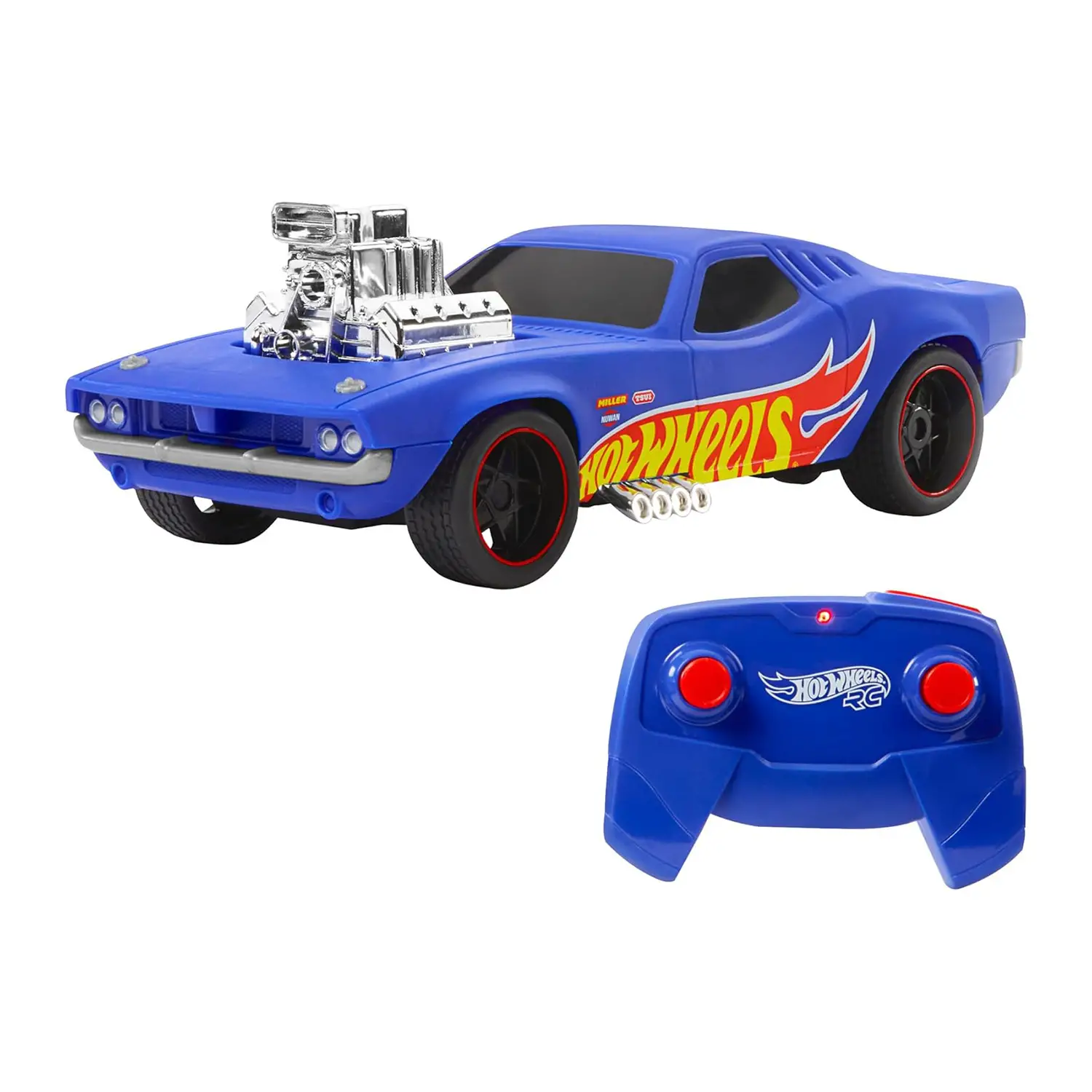 Hot Wheels Rodger Dodger RC 1:16 - Auto Telecomandata USB 11 km/h - radiocomandi