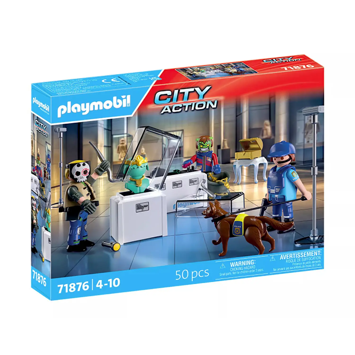 Playmobil 71876 Rapina in Gioielleria con 3 Personaggi e Cane - playmobil