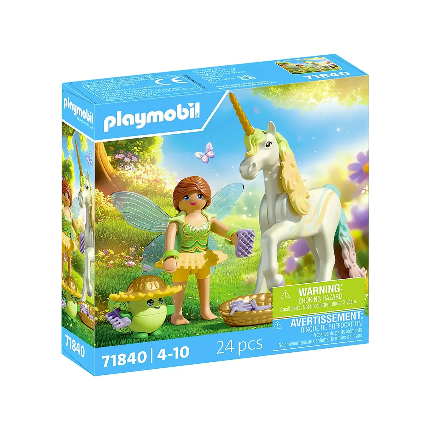 Unicorno Arcobaleno Con Fata Playmobil Magic Unicorns - playmobil