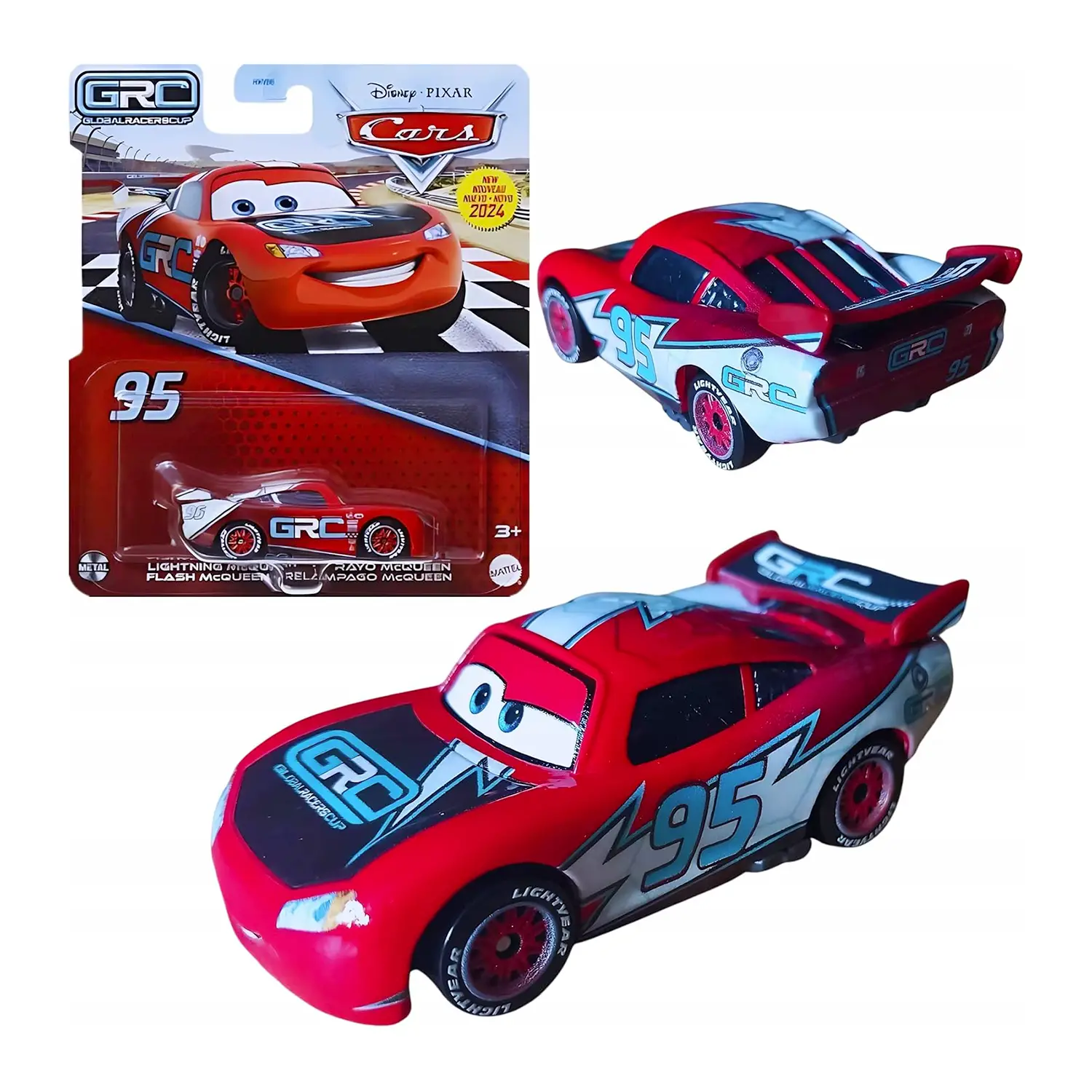 Cars Personaggio 1:55 HTY00 Saetta McQueen - action figures ed accessori