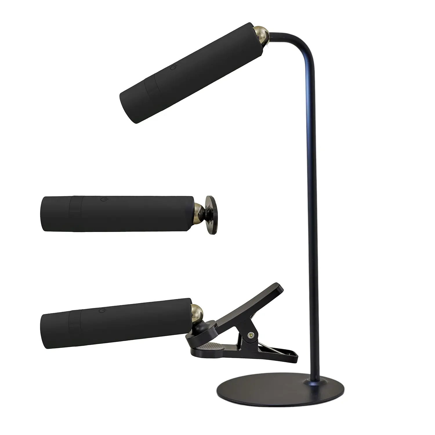 Cylinder Lampad Da Lettura Led Nera - tech e accessori