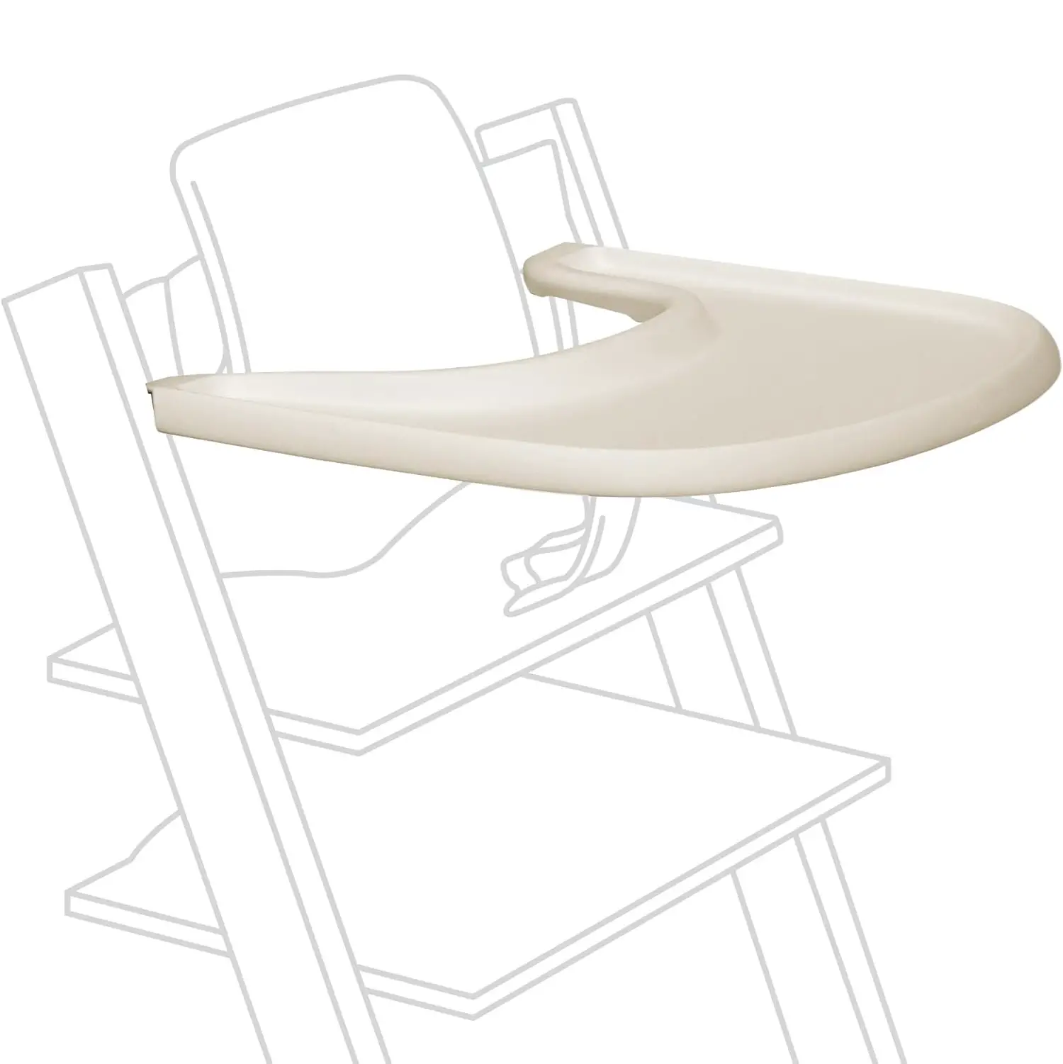 Stokke Tray – Vassoio per Tripp Trapp Baby Set Vanilla White - accessori