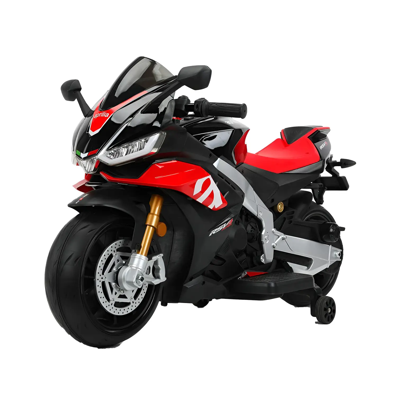 Moto Elettrica Bambini Aprilia RSV4 Big 24V con Rotelle - moto