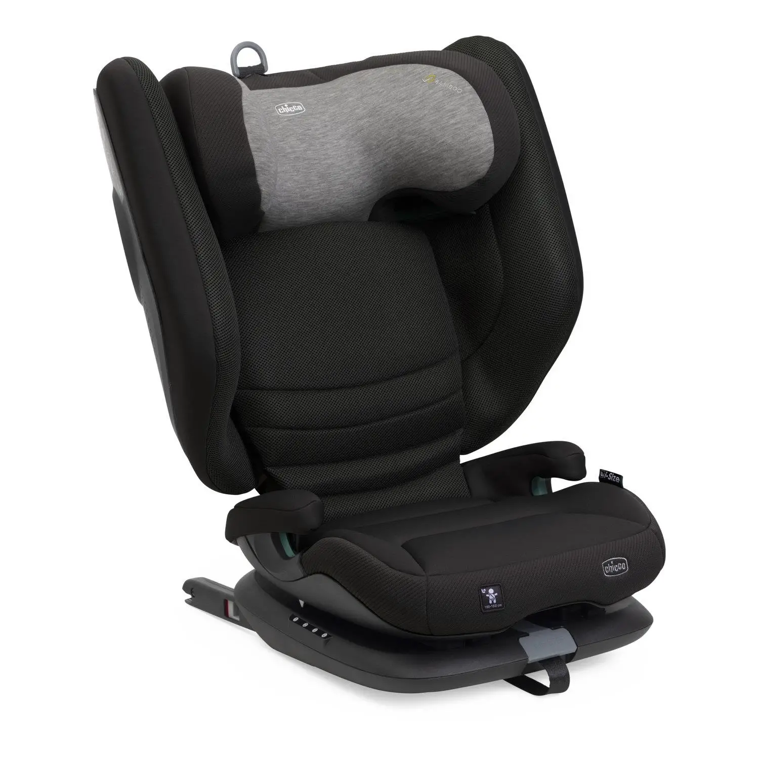 Seggiolino Auto Chicco Fold&Go S I-Size Posh Black 100-150cm 3-12 Anni - bambini 100-150 cm (4-12 anni)