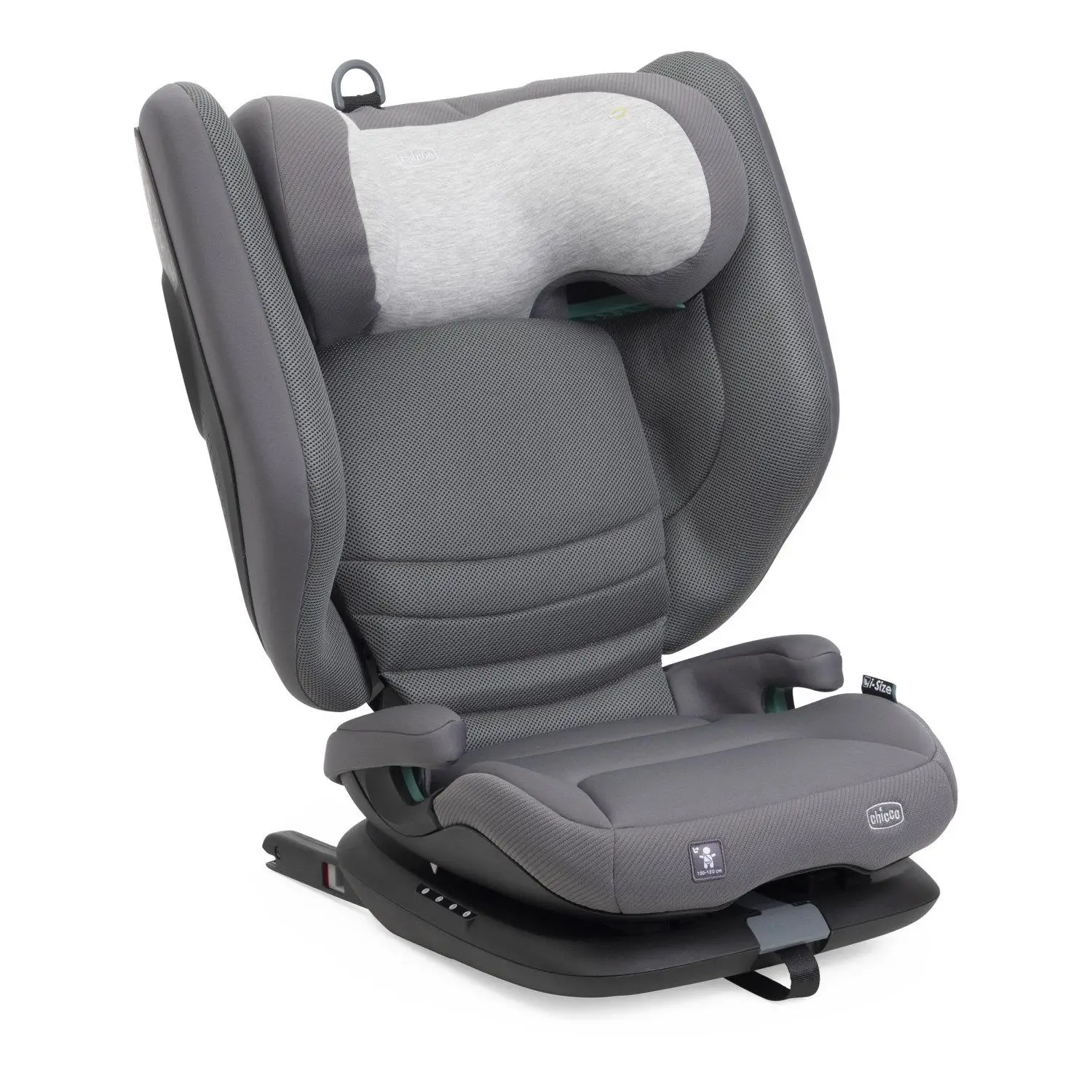 Seggiolino Auto Chicco Fold&Go S I-Size Glam Grey 100-150cm 3-12 Anni - bambini 100-150 cm (4-12 anni)
