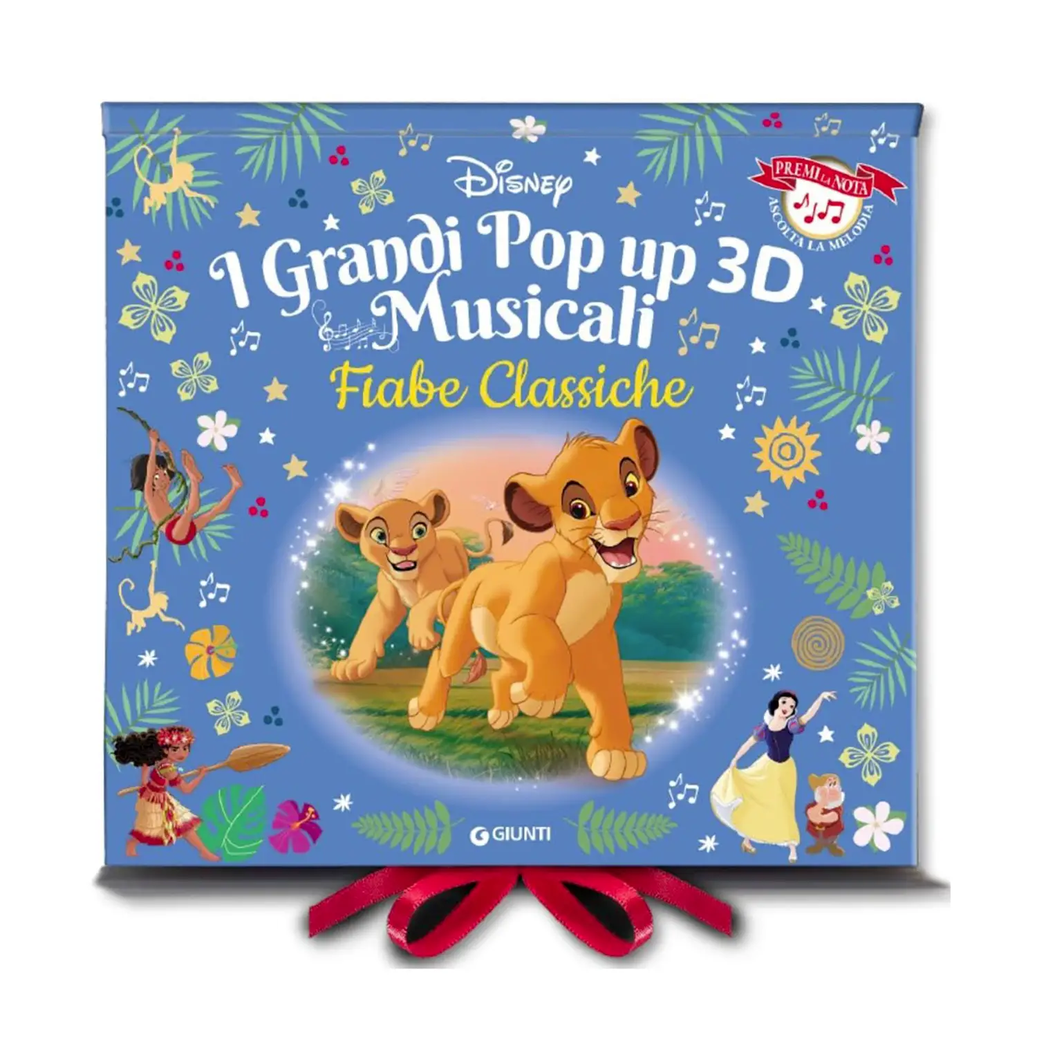 Libro Fiabe Classiche Pop Up 3D Musicale - Prima biblioteca