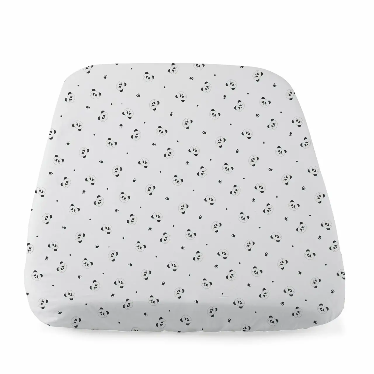 Set Lenzuola Culla 2 pezzi con Angoli per Next2Me - Panda - lenzuolini