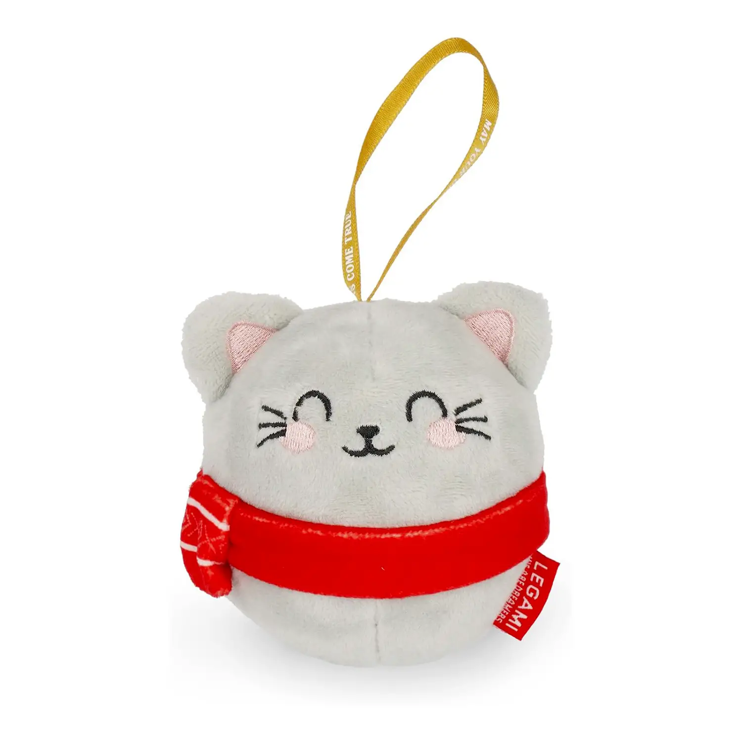 Legami - Decorazione Natalizia Di Peluche Gattino - scene e villaggi