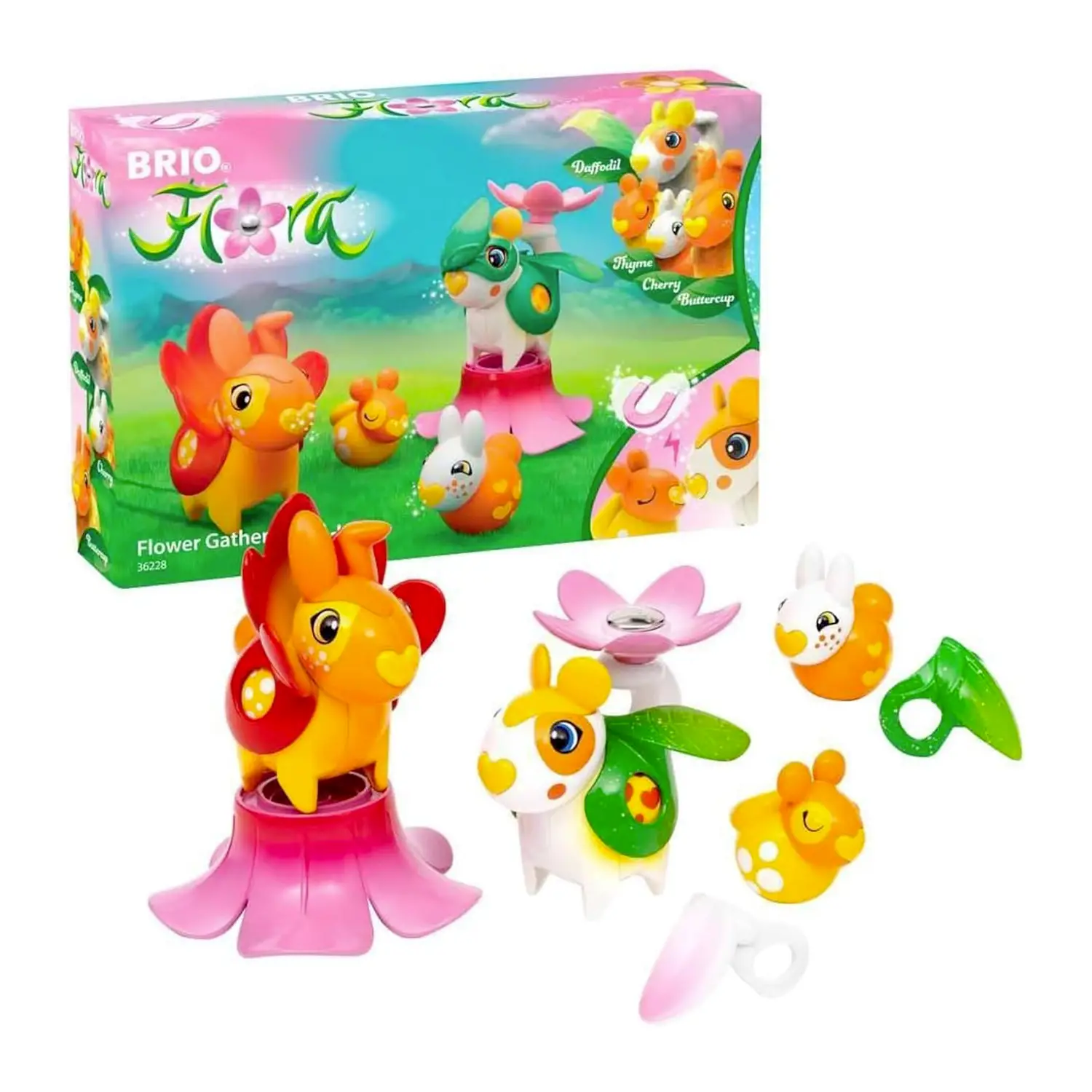Brio Flora - Gli Esperti Dei Fiori: Daffodil, Buttercup e 2 Buddy - Primi giochi