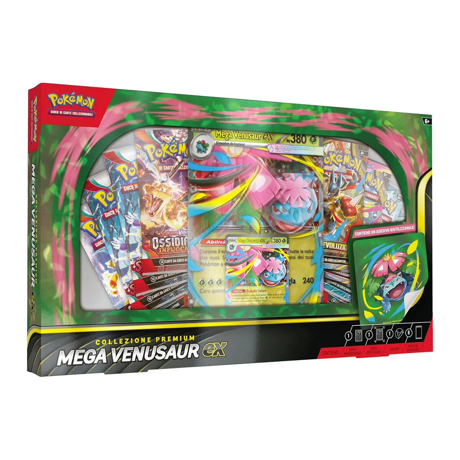 Pokemon Collezione Premium Mega Venusaur-Ex - Giochi di società