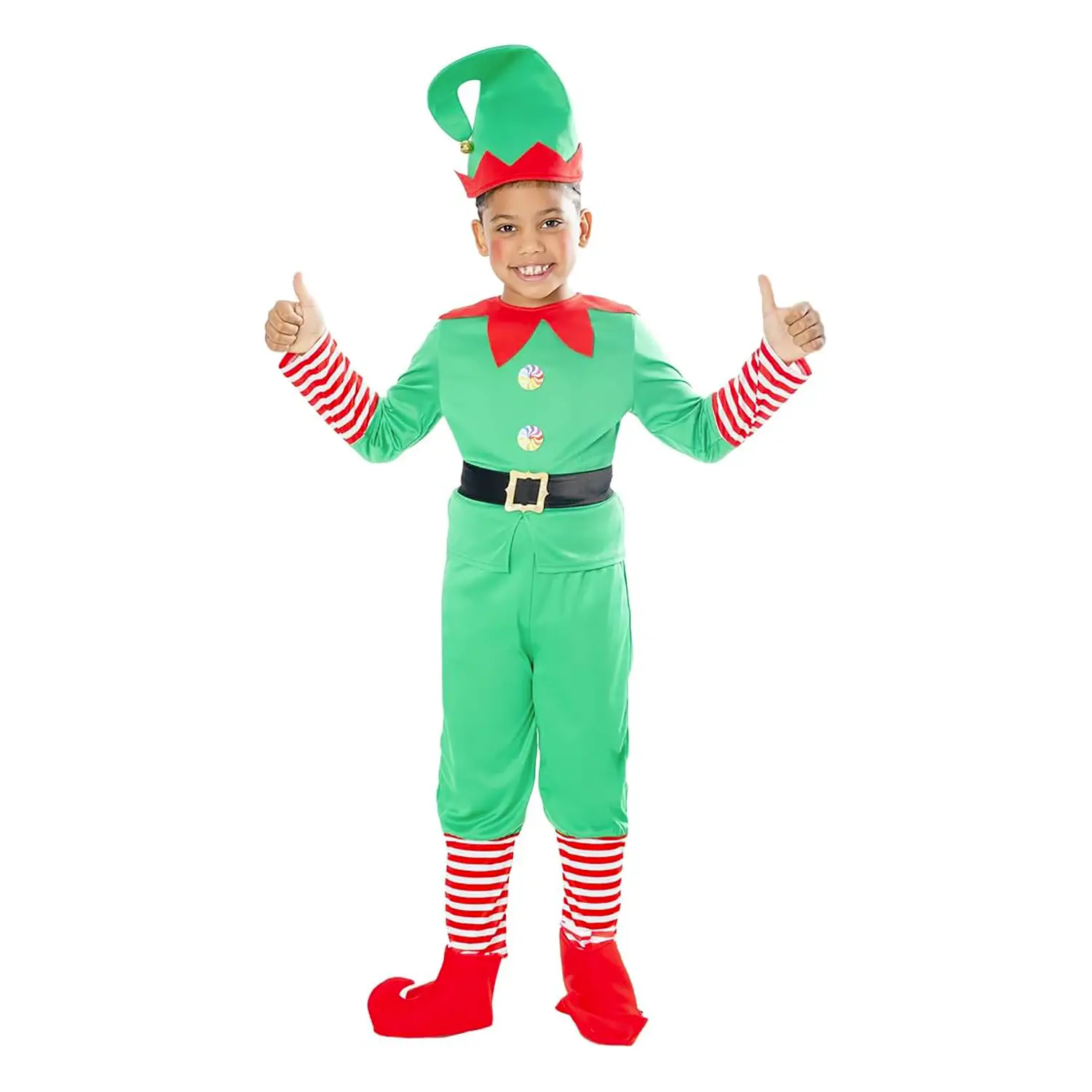 Costume Elfo Bambino - Taglia S - 7/8 Anni - abiti bambino e bambina