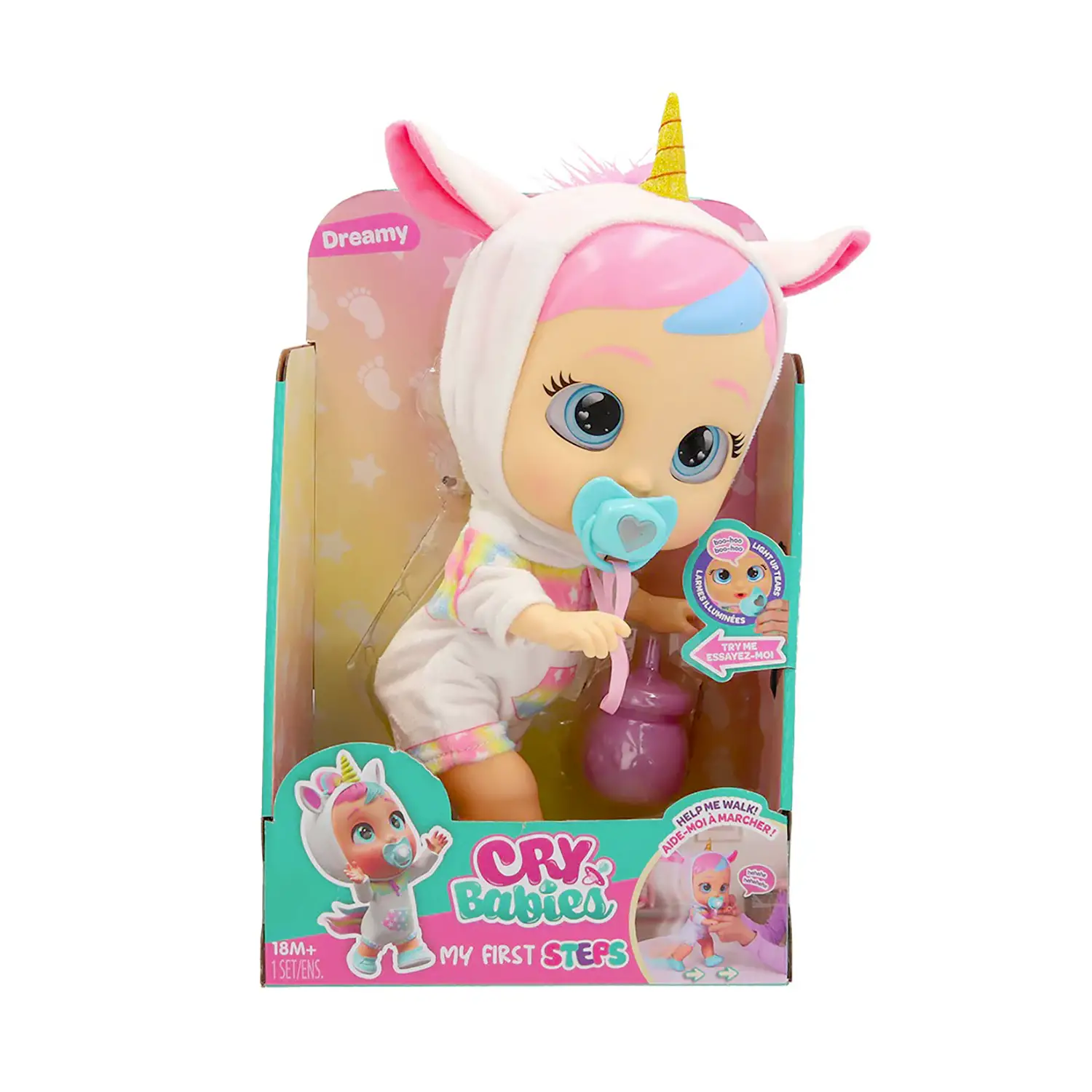 Cry Babies My First Steps Dreamy - collezionabili bambina
