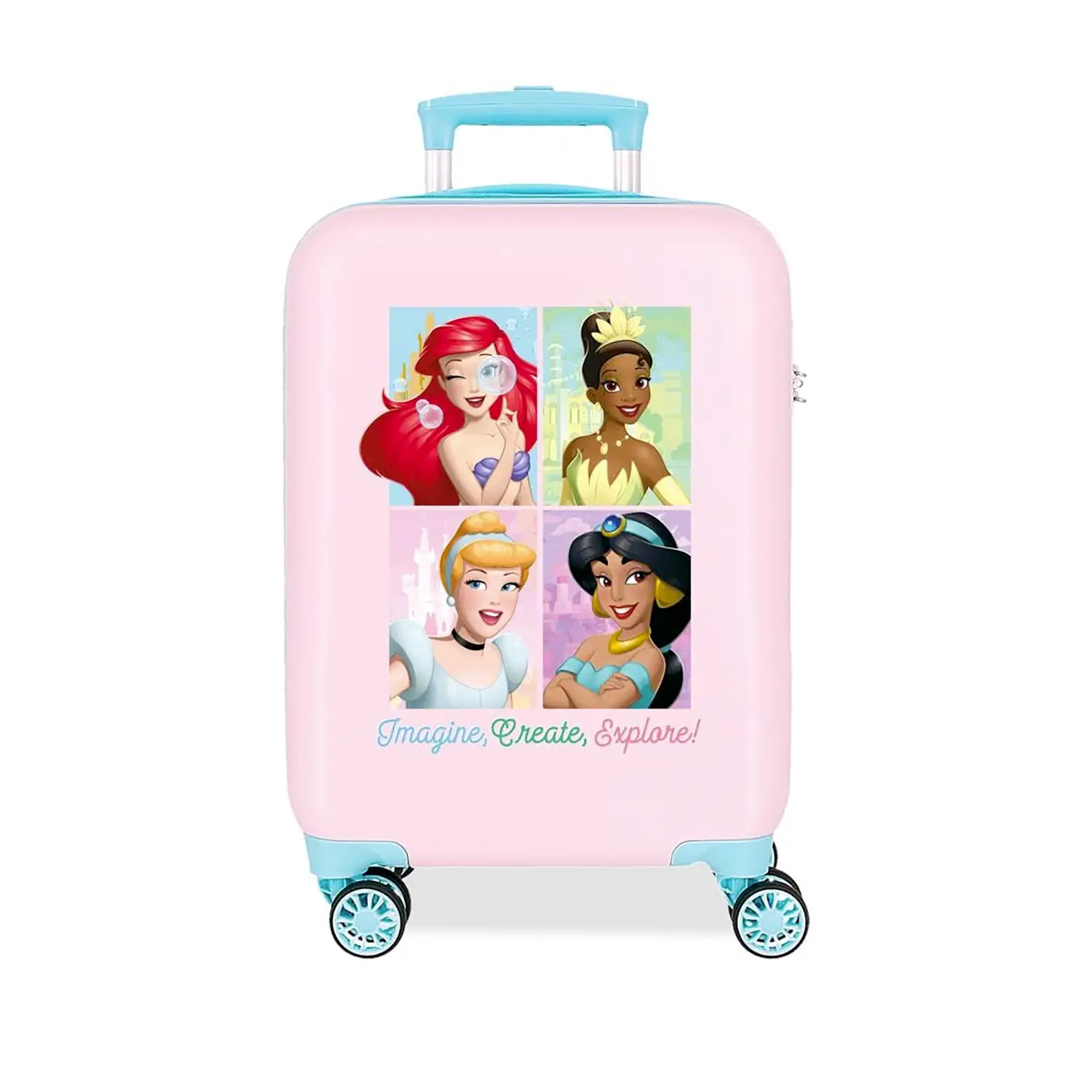 Disney Princess Imagine, Create, Explore Valigia Abs 50cm 4 Ruote - valige e borse da viaggio