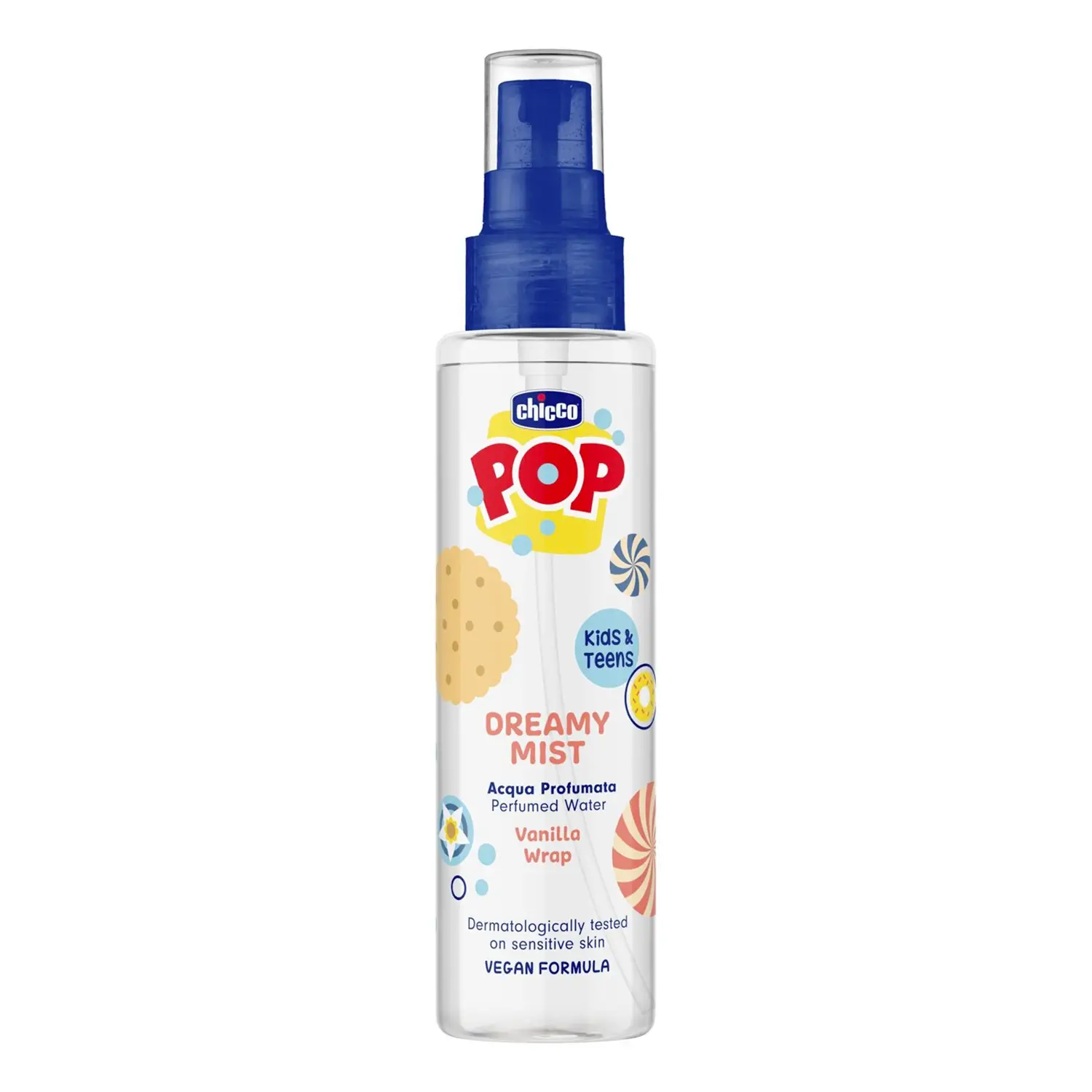 Chicco Pop Acqua Profumata Vanilla Wrap 150 Ml - cosmesi e igiene