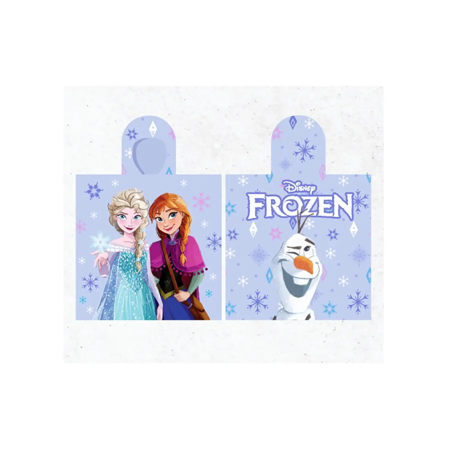 Poncho Frozen Misura Maxi 60x60 - accessori stagionali