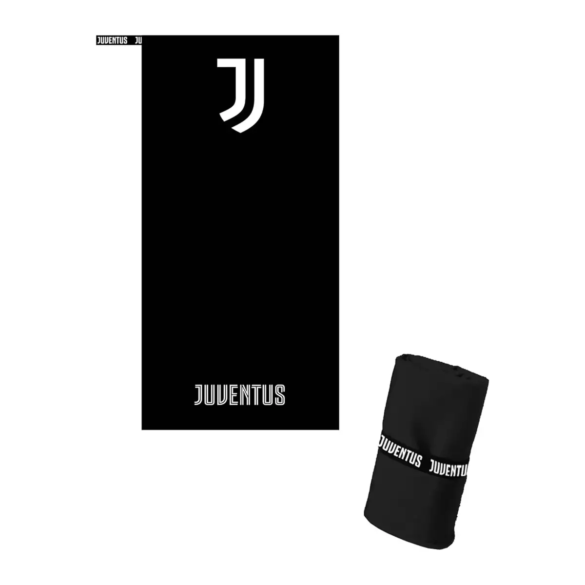 Telo In Microfibra Con Elastico 80x160 Cm Juventus - accessori stagionali