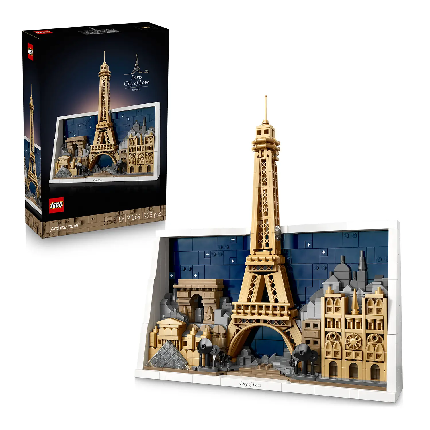 LEGO Architecture 21064 Parigi La Città dell’Amore Wall Art - lego
