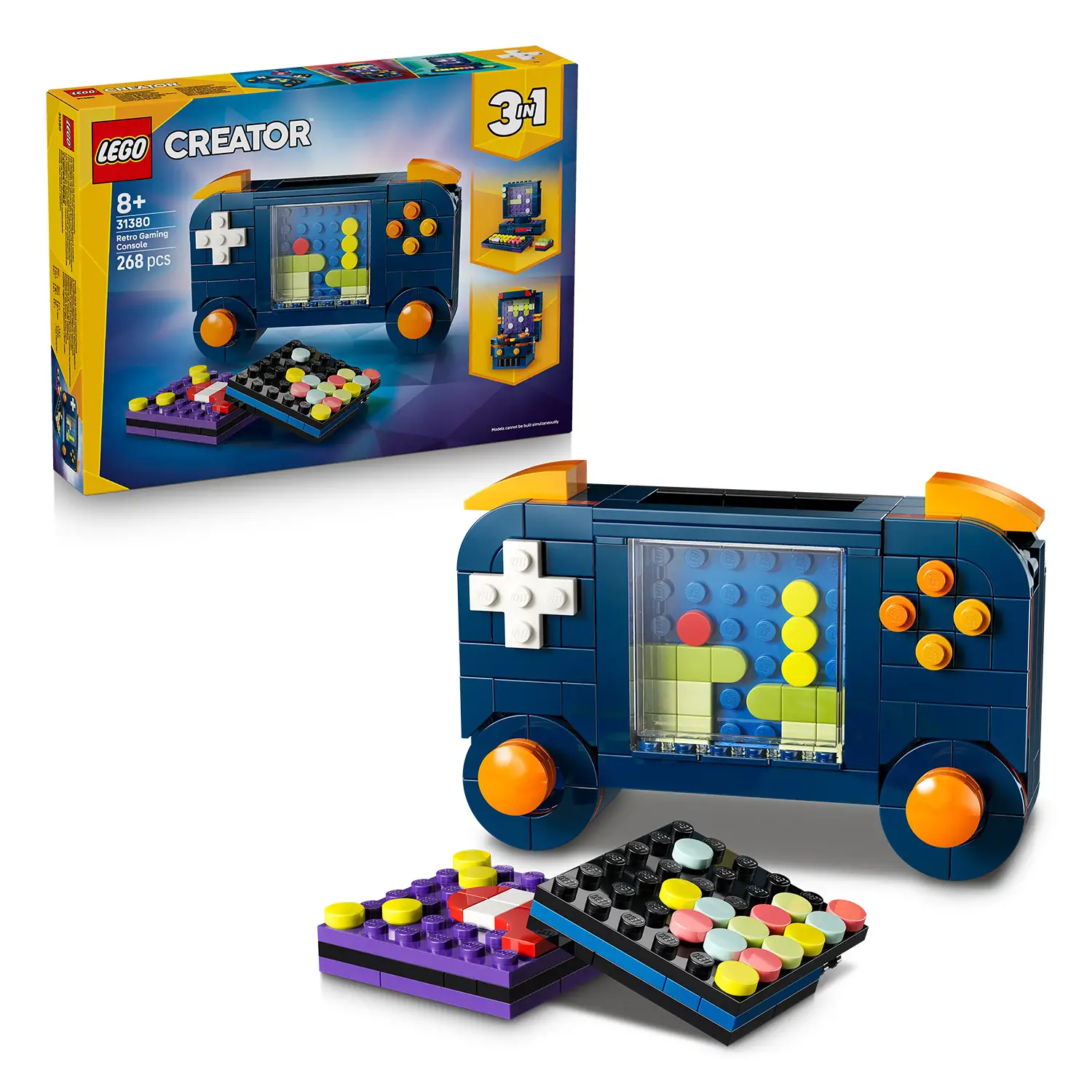 LEGO Creator 31380 Console di Gioco Retrò 3 in 1 Gamer 8+ - lego