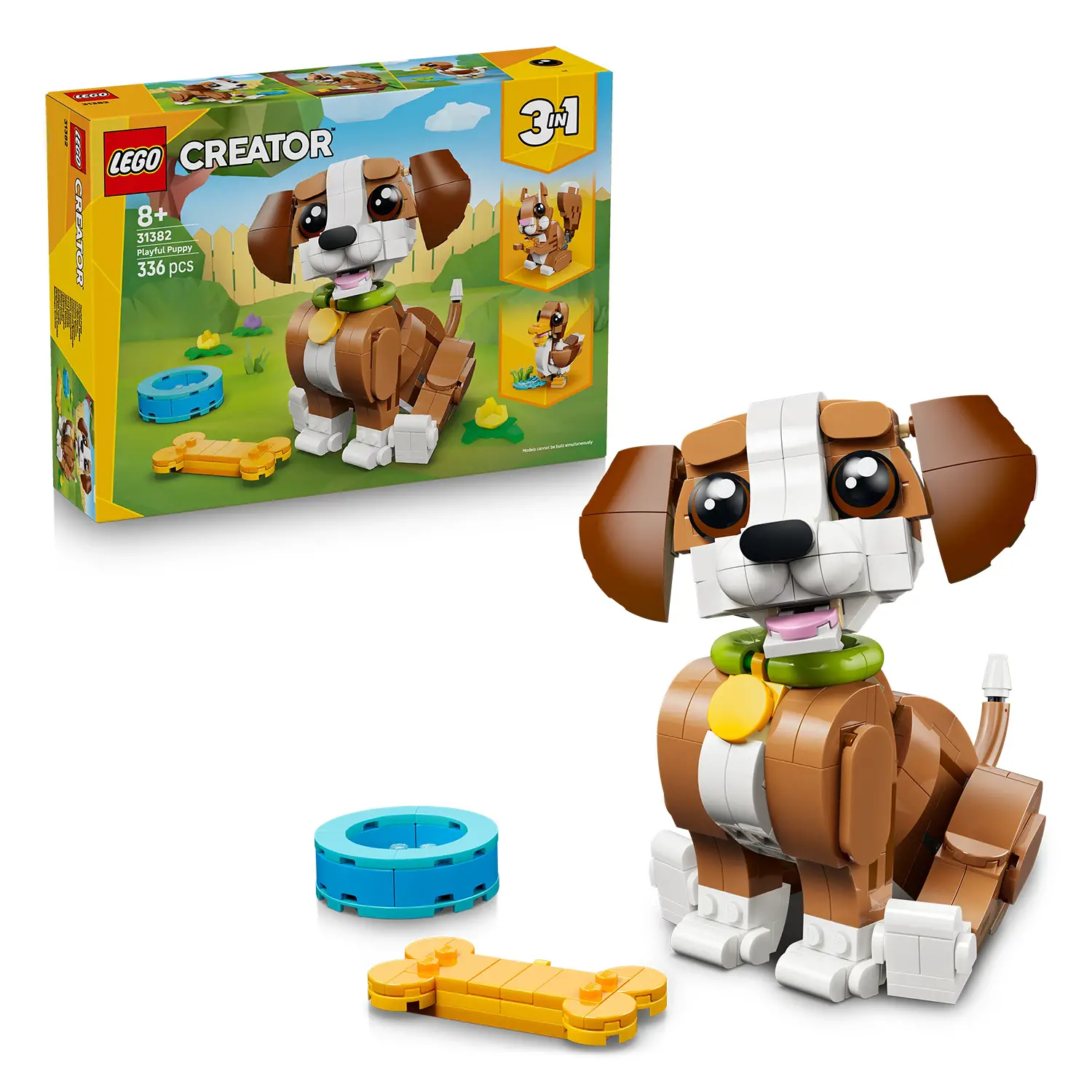 LEGO Creator 31382 Cagnolino Giocoso 3 in 1 Animali 8+ - lego