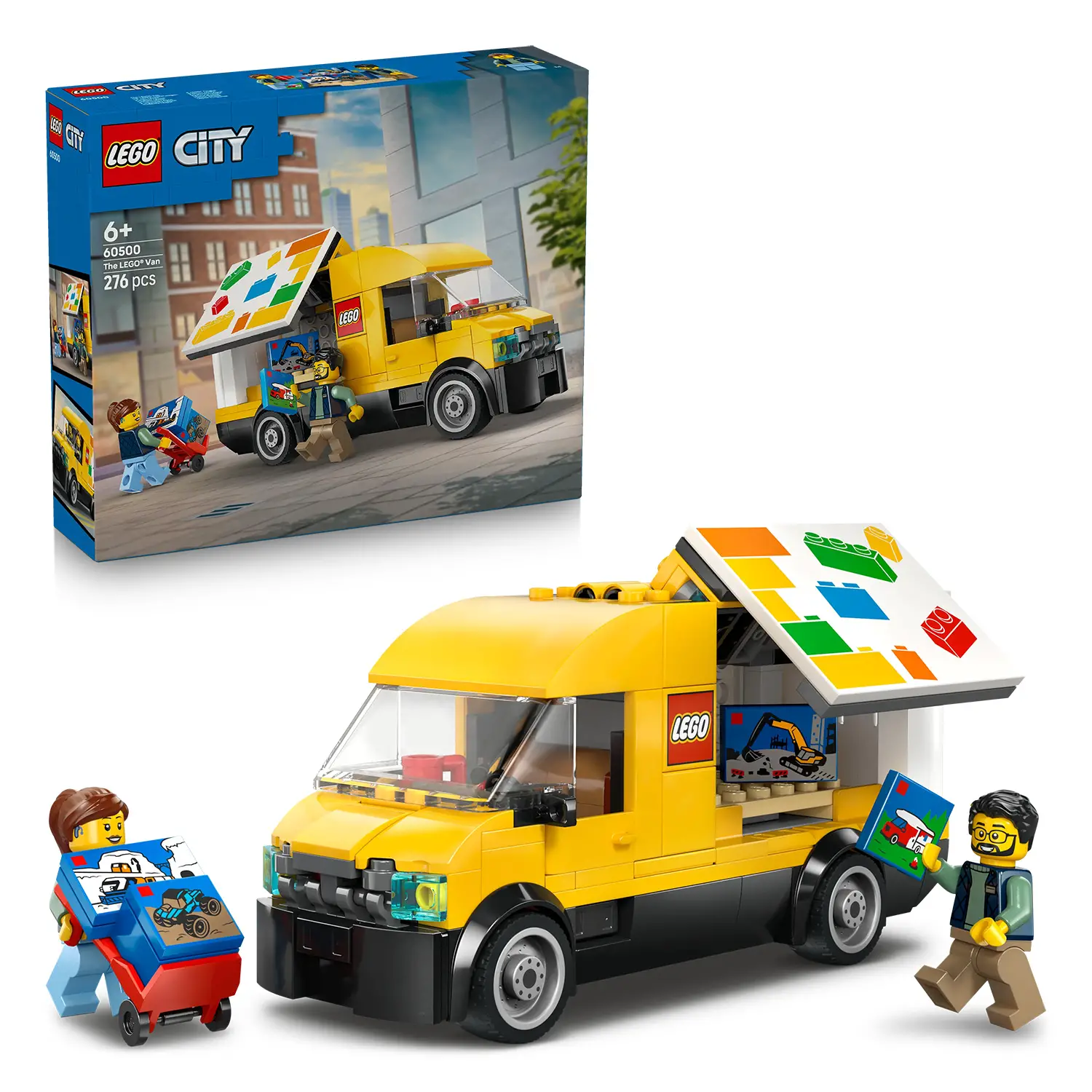 LEGO City Furgone delle Consegne 60500 con Minifigure 6+ - lego