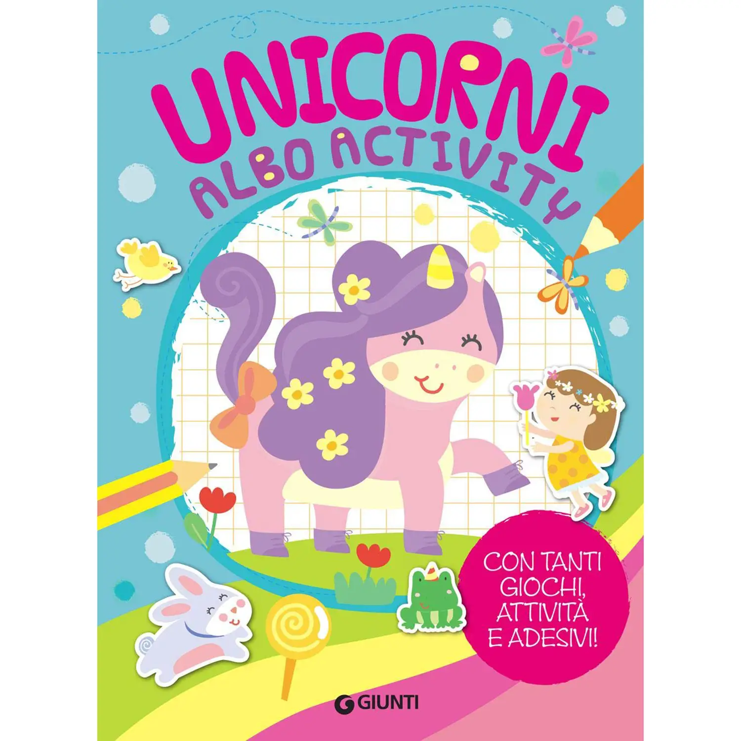 Libro Unicorni Albo Activity - Prima biblioteca