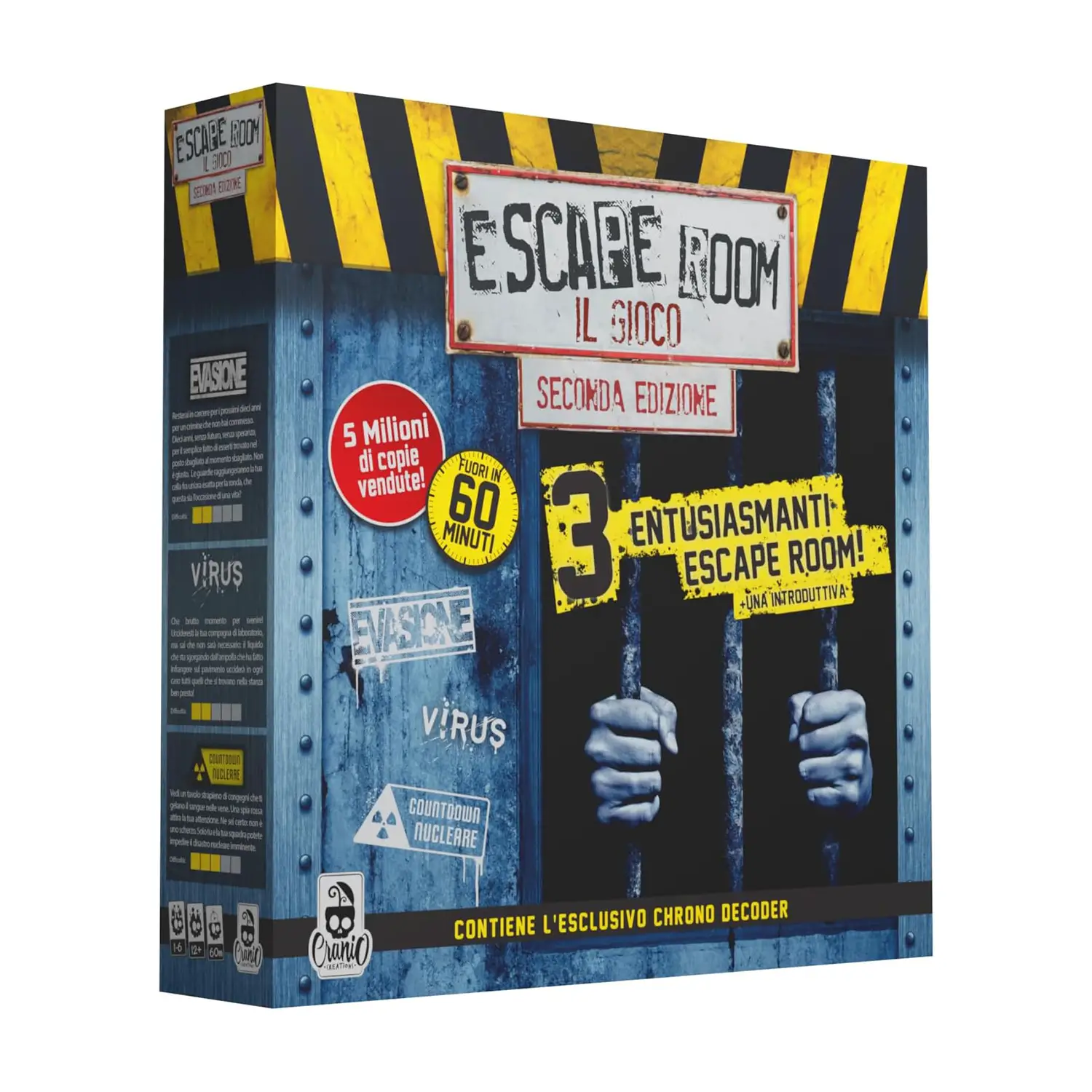 Escape Room Il Gioco Seconda Edizione Cranio Creations Italiano - giochi di società