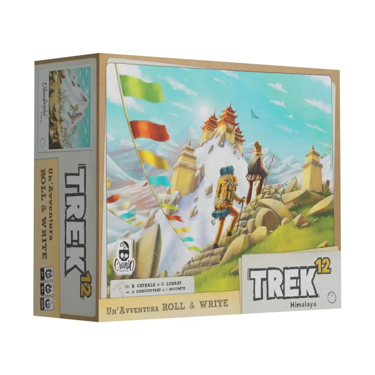 Trek 12 Himalaya Gioco da Tavolo Roll & Write Italiano - giochi di società