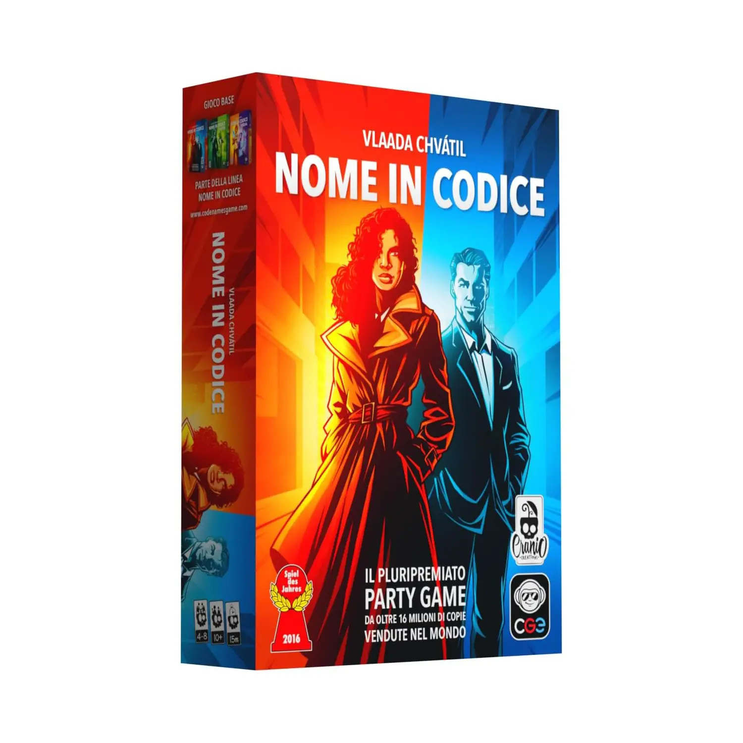 Nome in Codice Seconda Edizione Party Game Italiano 4-8 Giocatori - giochi di società