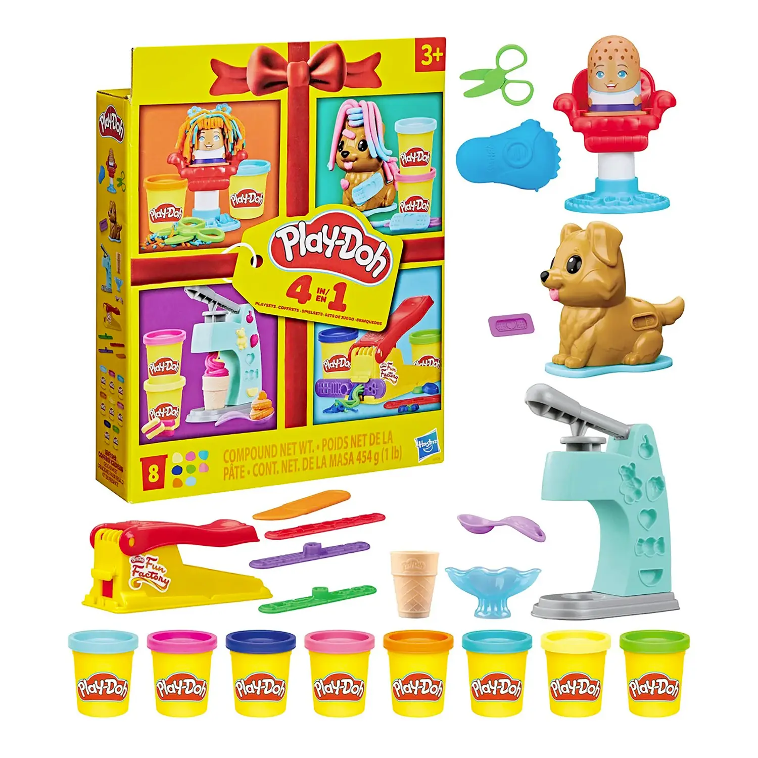 Play-Doh 4 Playset in 1 - creatività