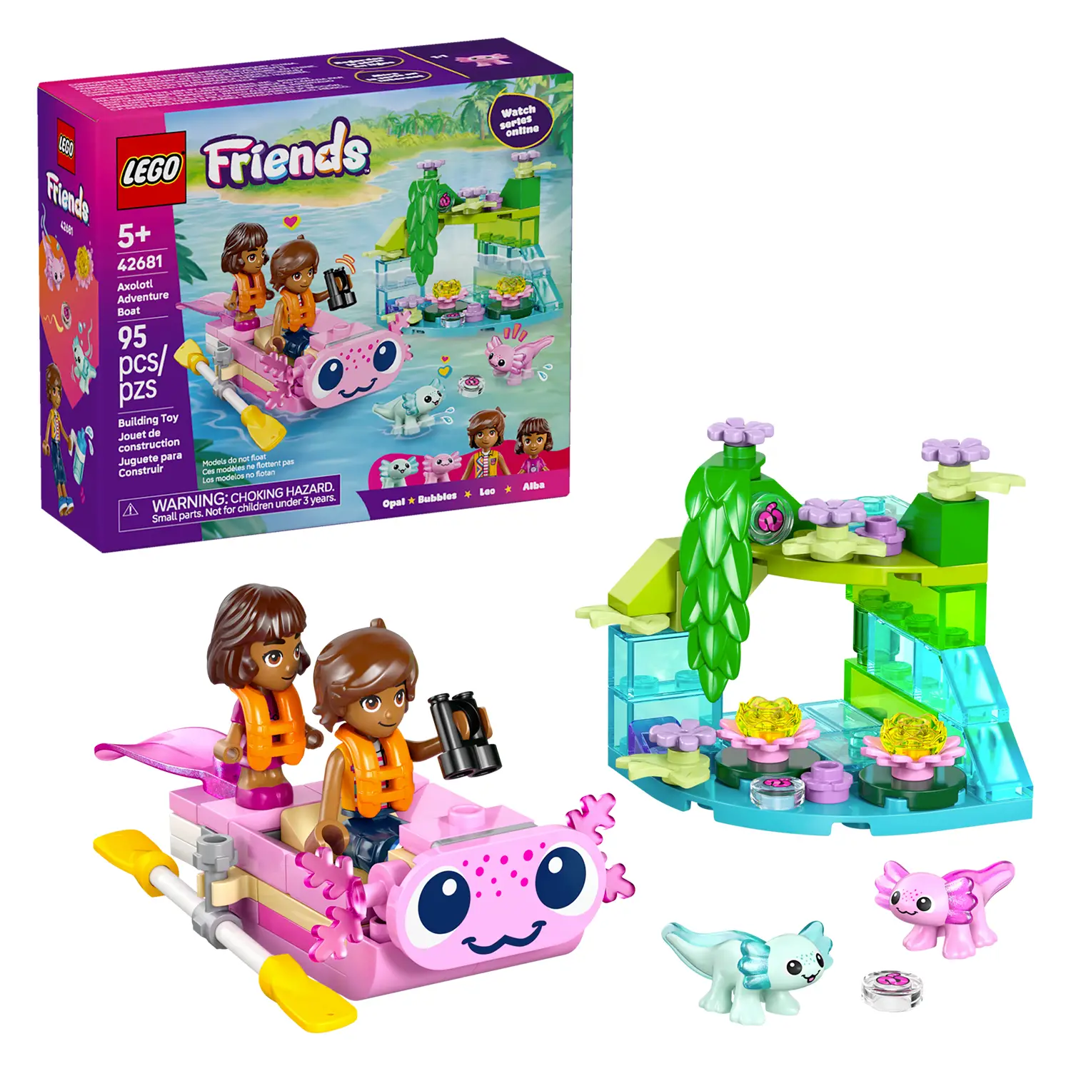 Lego Friends - Barca D'Avventura Axolotl - lego