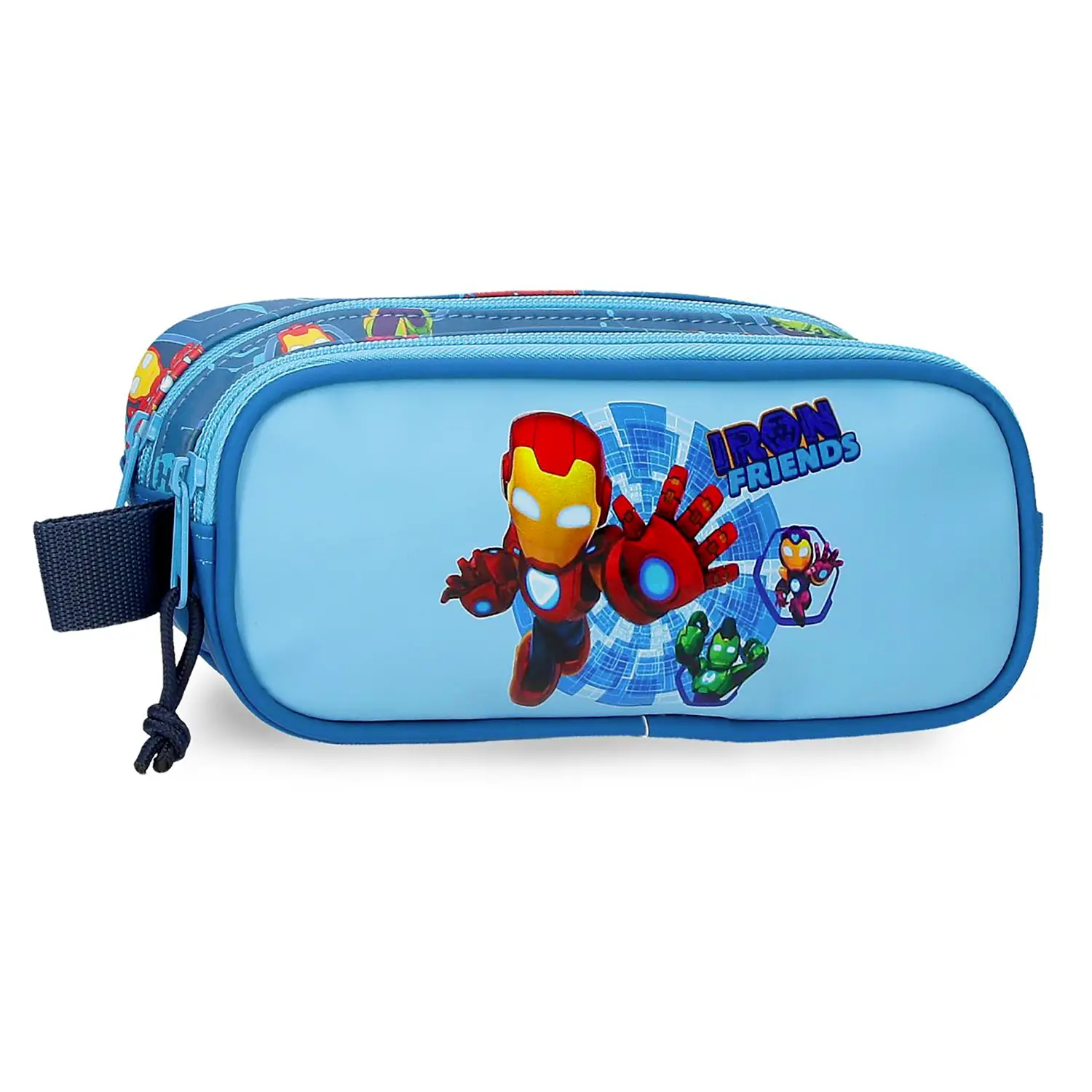 Iron Man Iron Friends Astuccio Bustina 2 Scomparti - bauletti tombolini bustine
