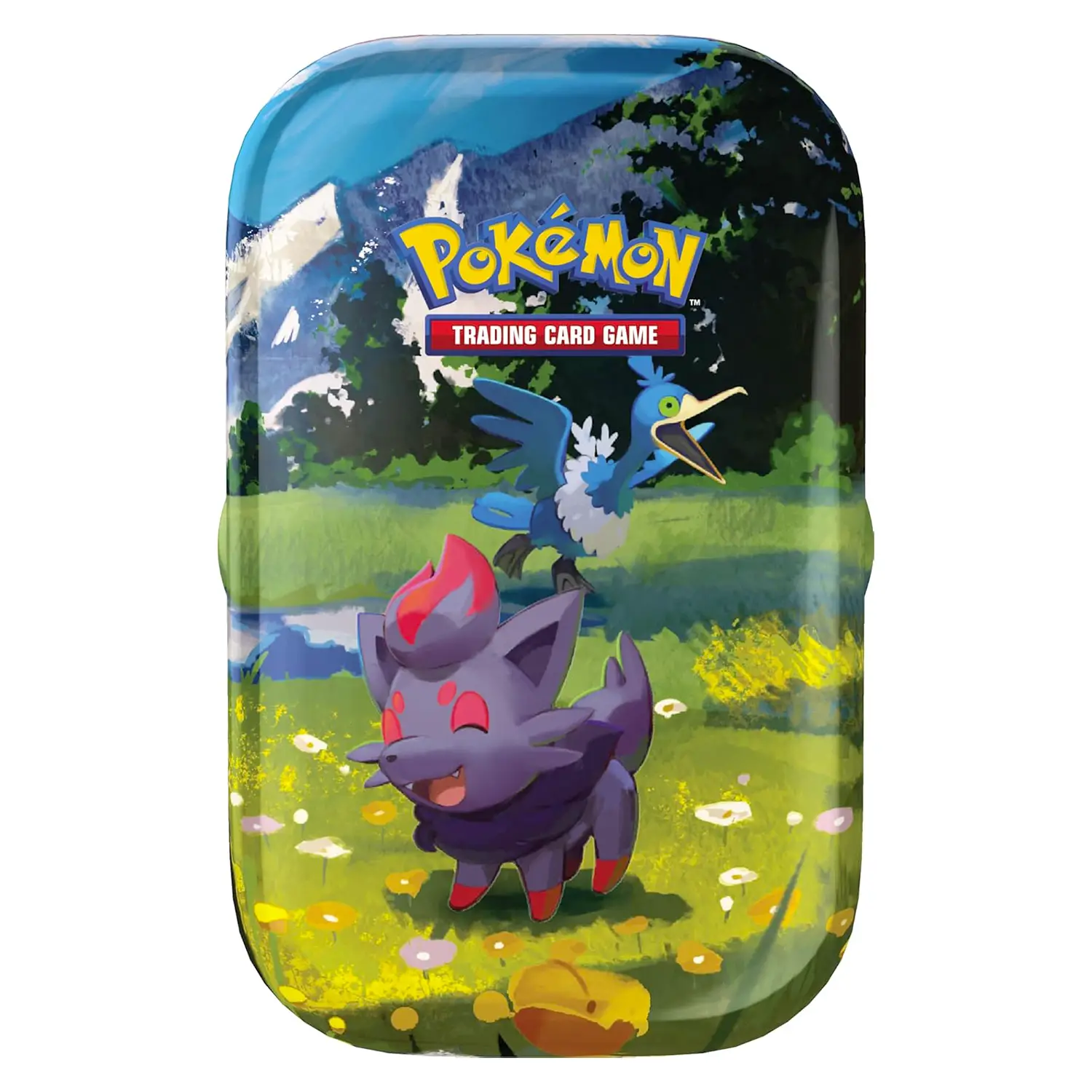 Pokemon Mini Tin Da Collezione Megaevoluzione Ascesa Eroica Zorua E Cramorant - Giochi di società