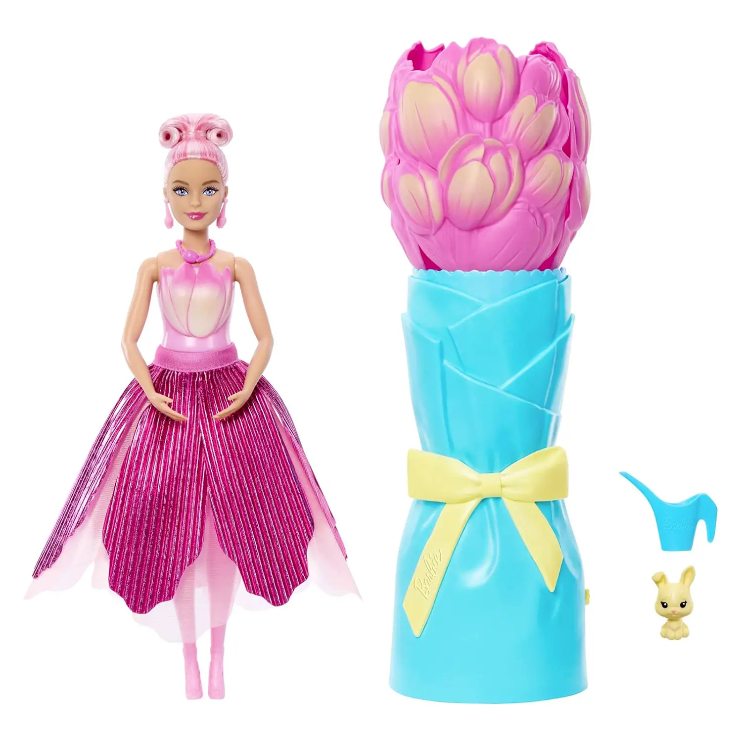 Barbie Petal Pop Tulipano Rosa - collezionabili bambina