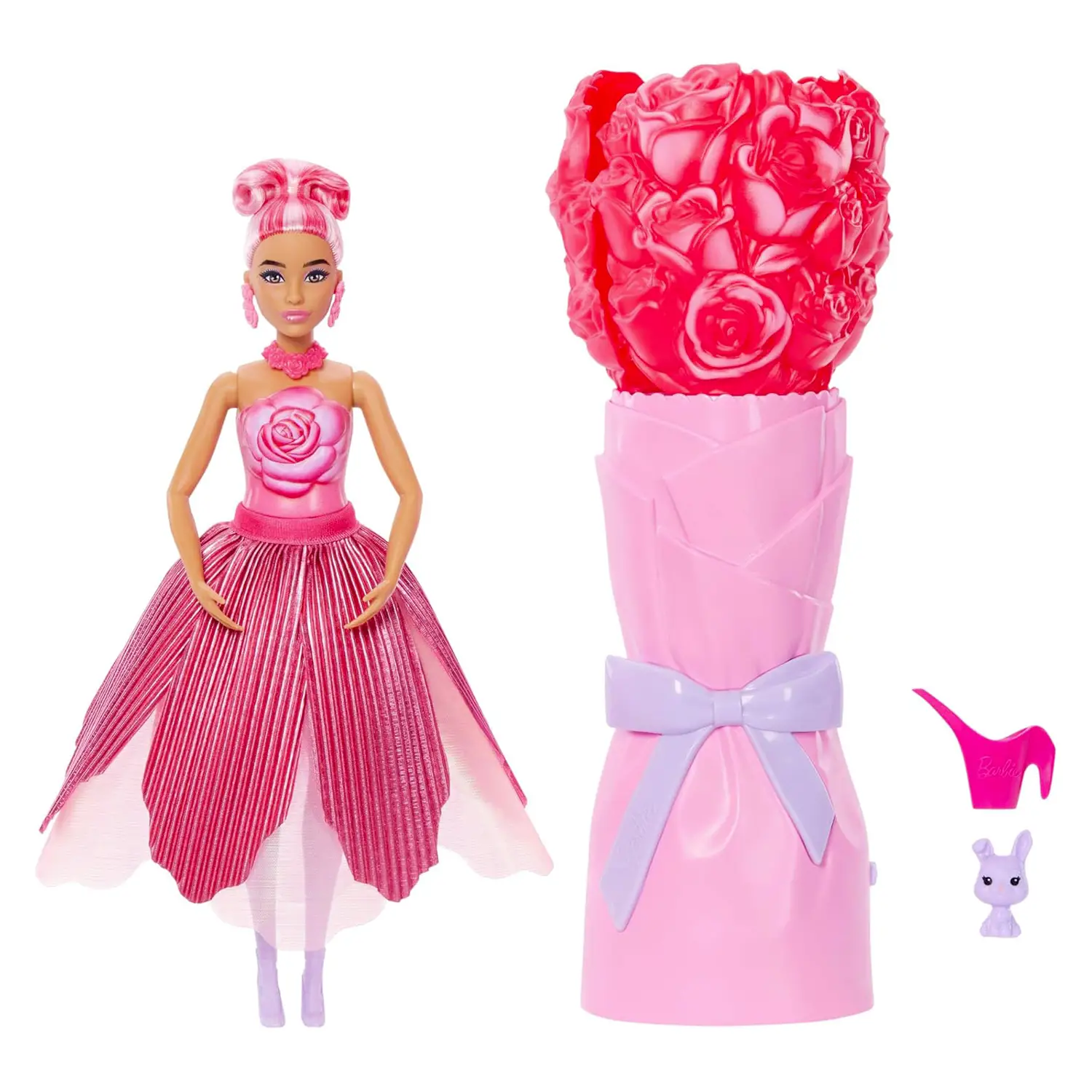 Barbie Petal Pop Rosa Rossa - collezionabili bambina