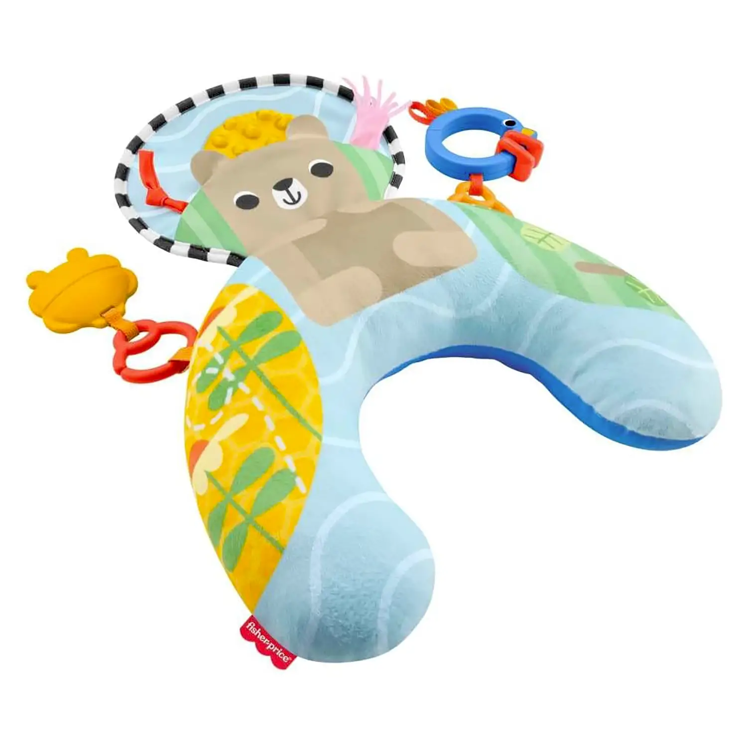 Fisher Price Cuscino Orsetto Dolce Relax Tummy Time - Primi giochi