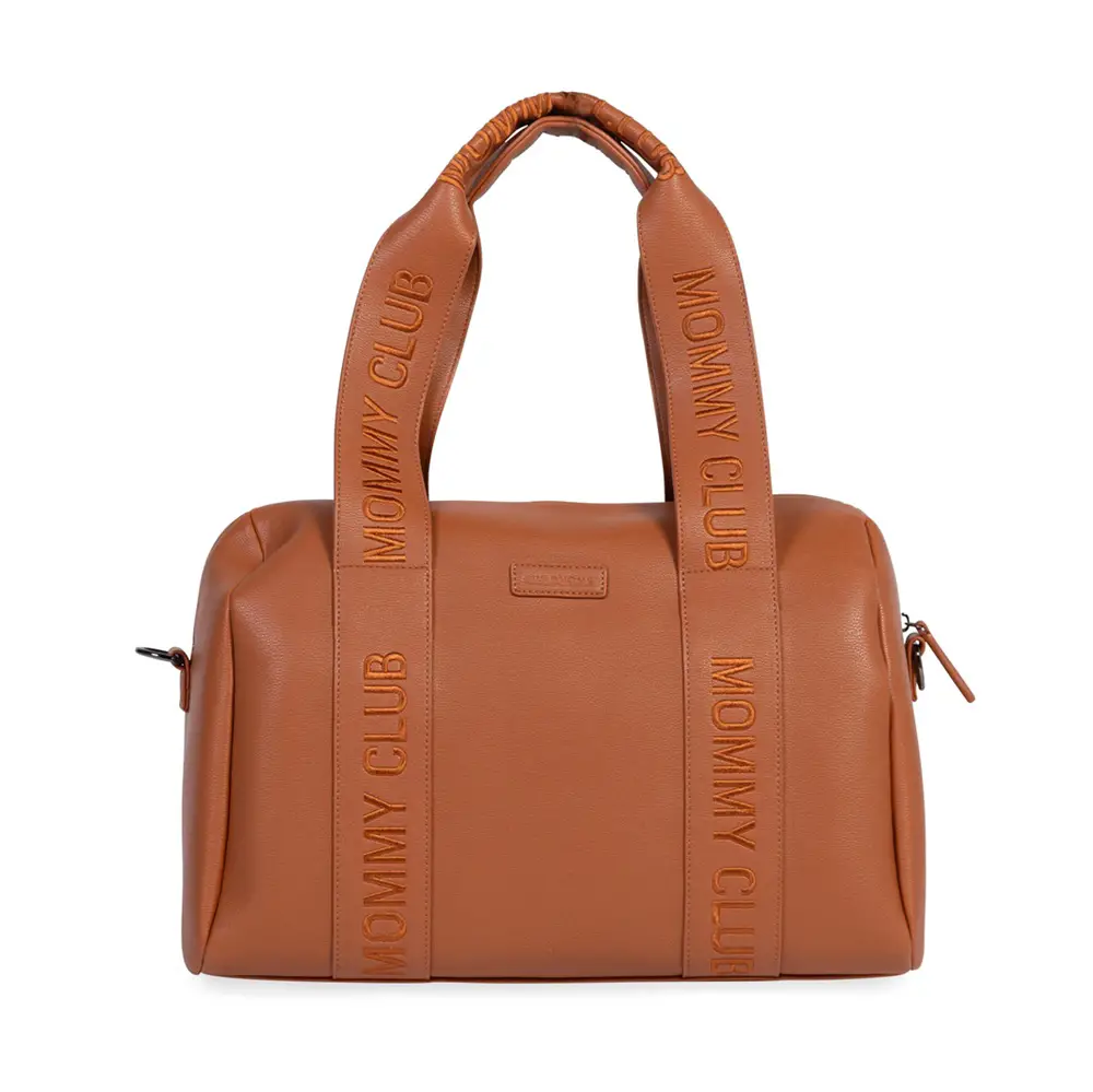Borsa Cambio Mommy Club Signature in Ecopelle Brown Childhome - borse e zaini