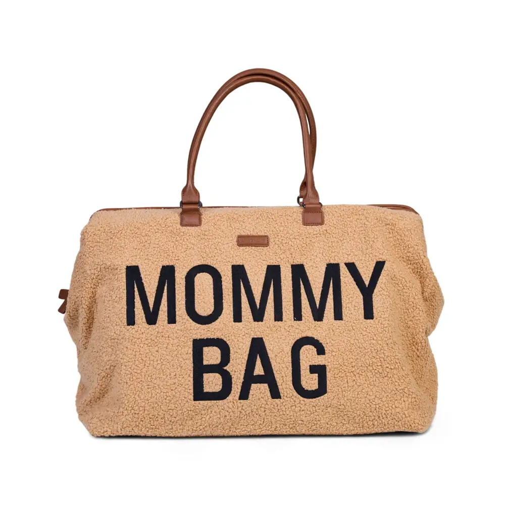 Mommy Bag Borsa Fasciatoio con Materassino Teddy Brown - borse e zaini